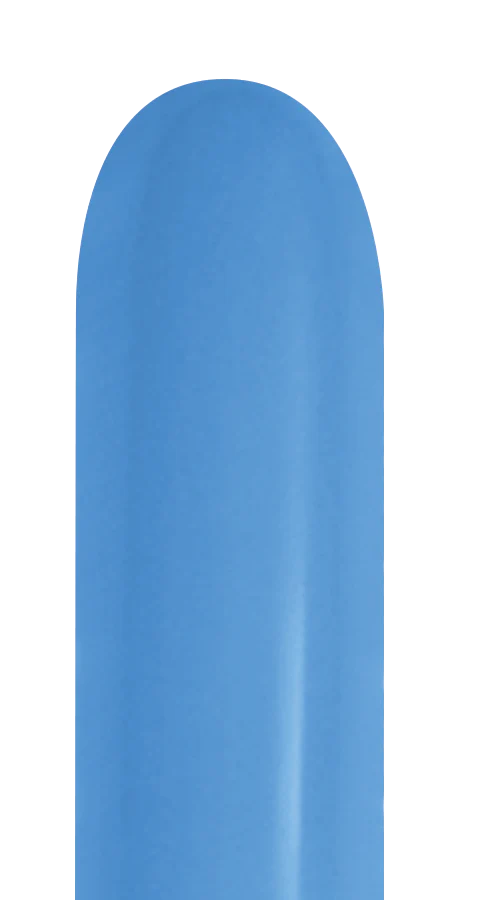 260 Sempertex Neon Blue Latex Balloon 50ct