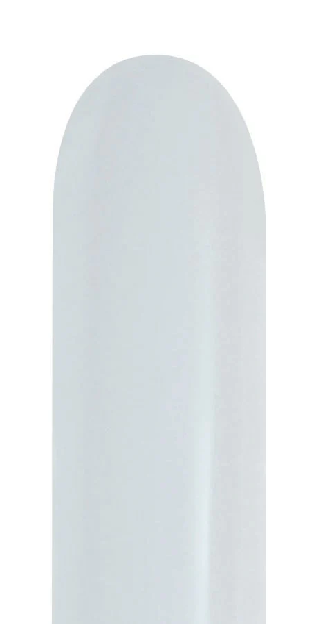 160 Sempertex Fashion White Latex Balloon 100ct