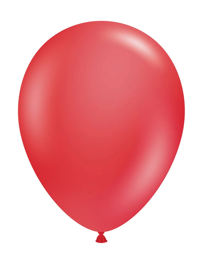 Tuftex Red 11 inch Latex Balloons 100ct
