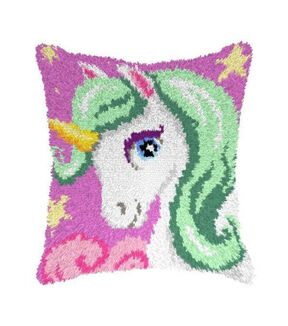 Orchidea 16 Unicorn Latch Hook Cushion Kit 4166