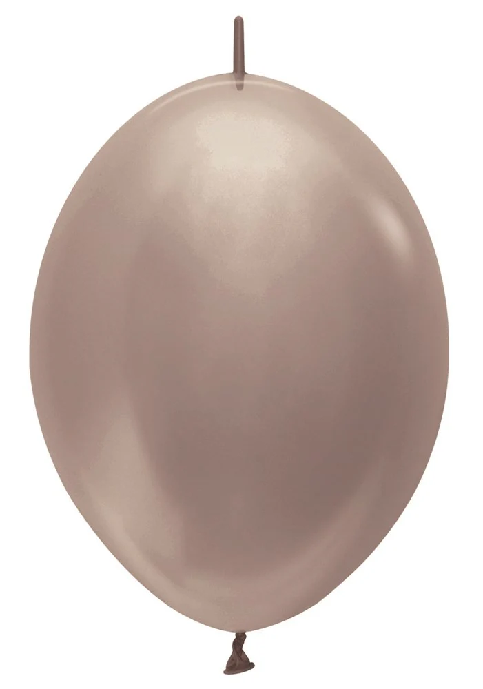12 inch Sempertex Pearl Greige LINK-O-LOON 50ct