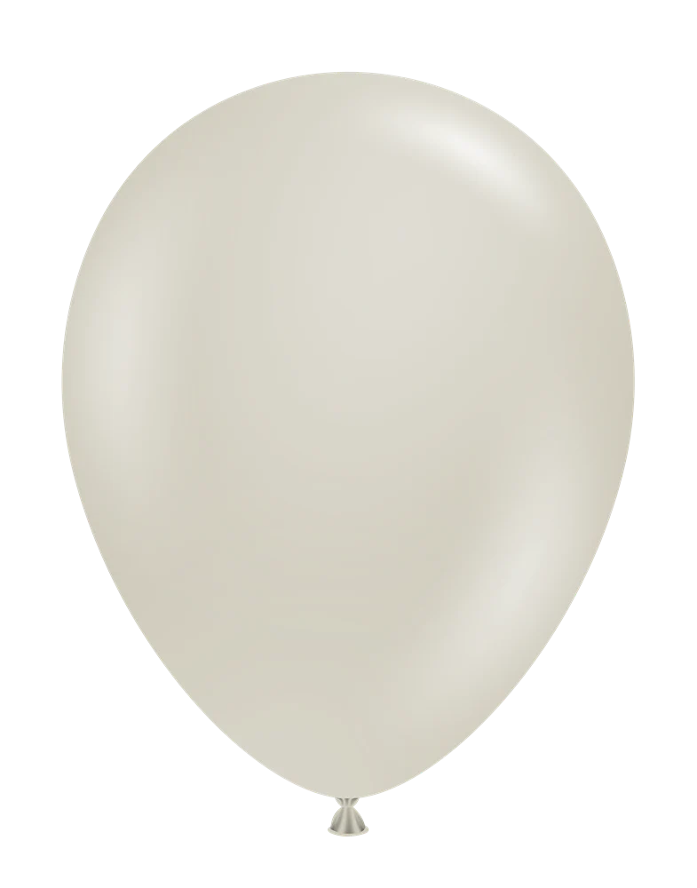 Tuftex Stone 11 inch Latex Balloons 12ct