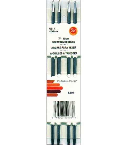 Boye 7 Double Point Aluminum Knitting Needle Set