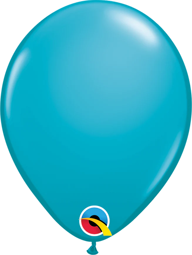 5 inch Qualatex Tropical Teal Latex 100ct.