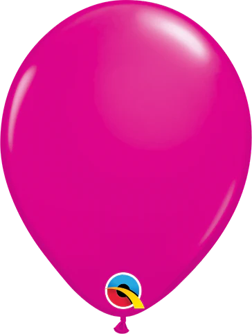 11 inch Qualatex Wild Berry Latex 25ct.