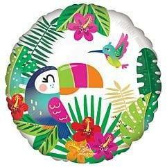 Anagram Tropical Paradise 17in Foil Balloon