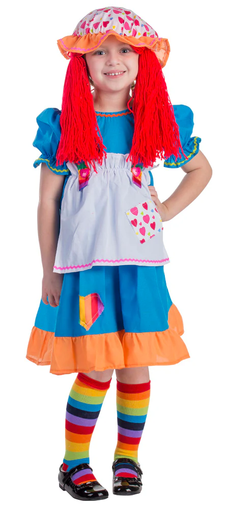 Rainbow Rag Doll Costume