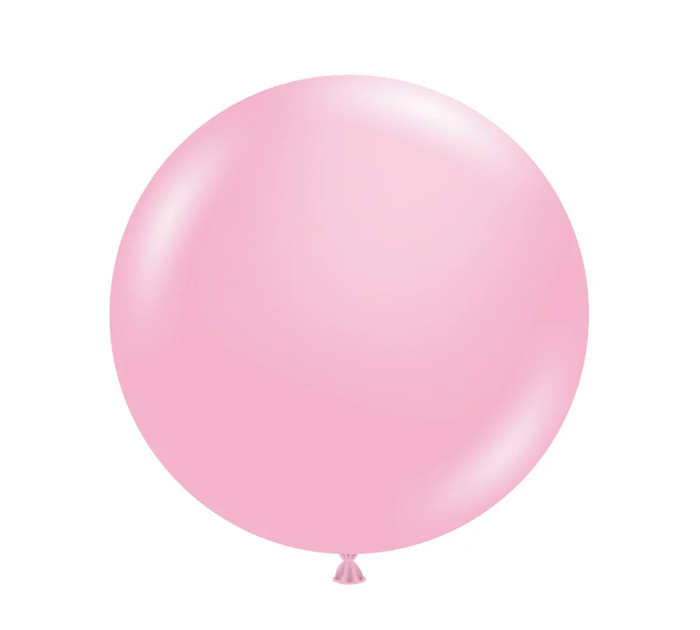 Tuftex Baby Pink 36 inch Latex Balloons 1ct