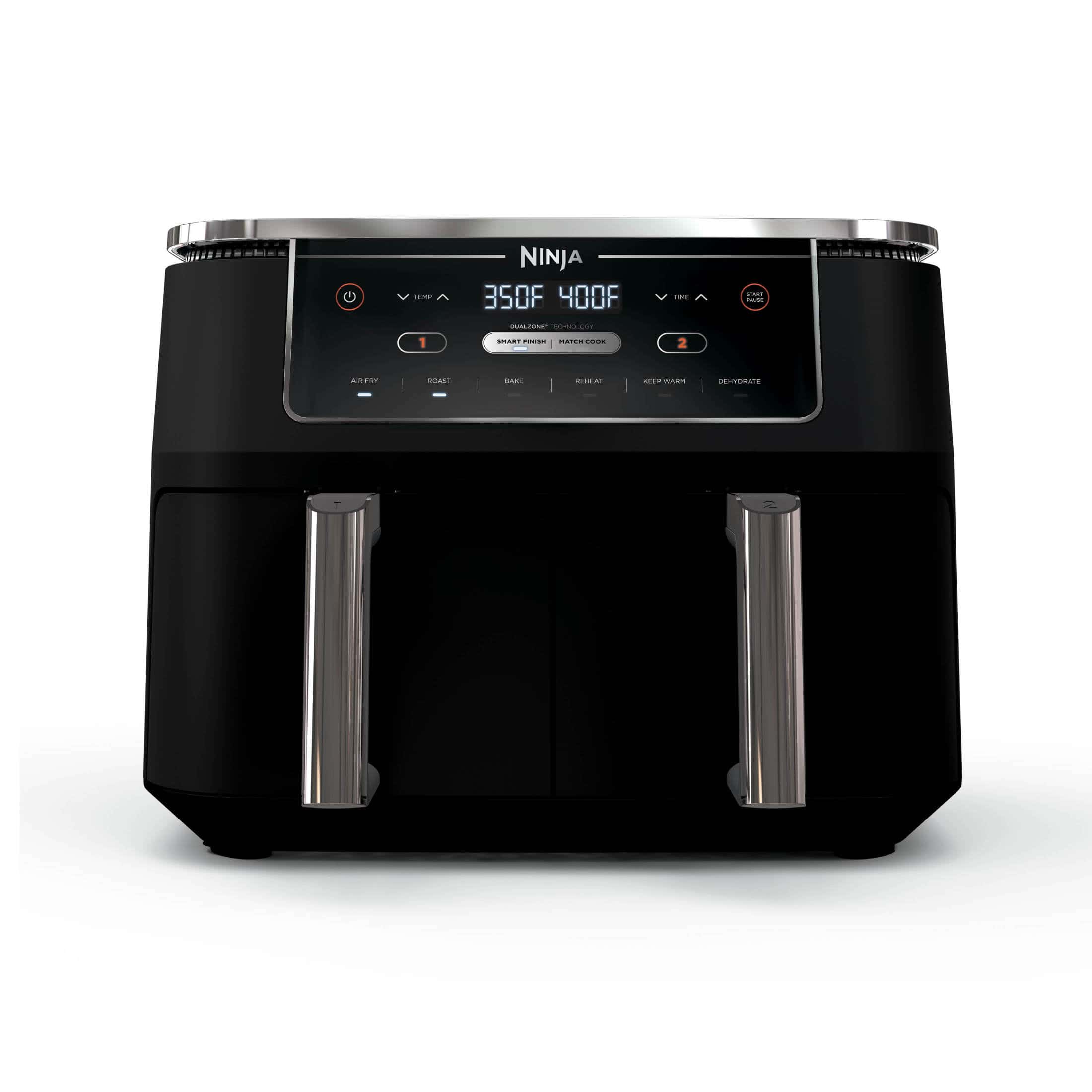 Ninja Foodi 6-in-1 10-Qt. 2-Basket Air Fryer with DualZone Technology- Air Fry, Roast More