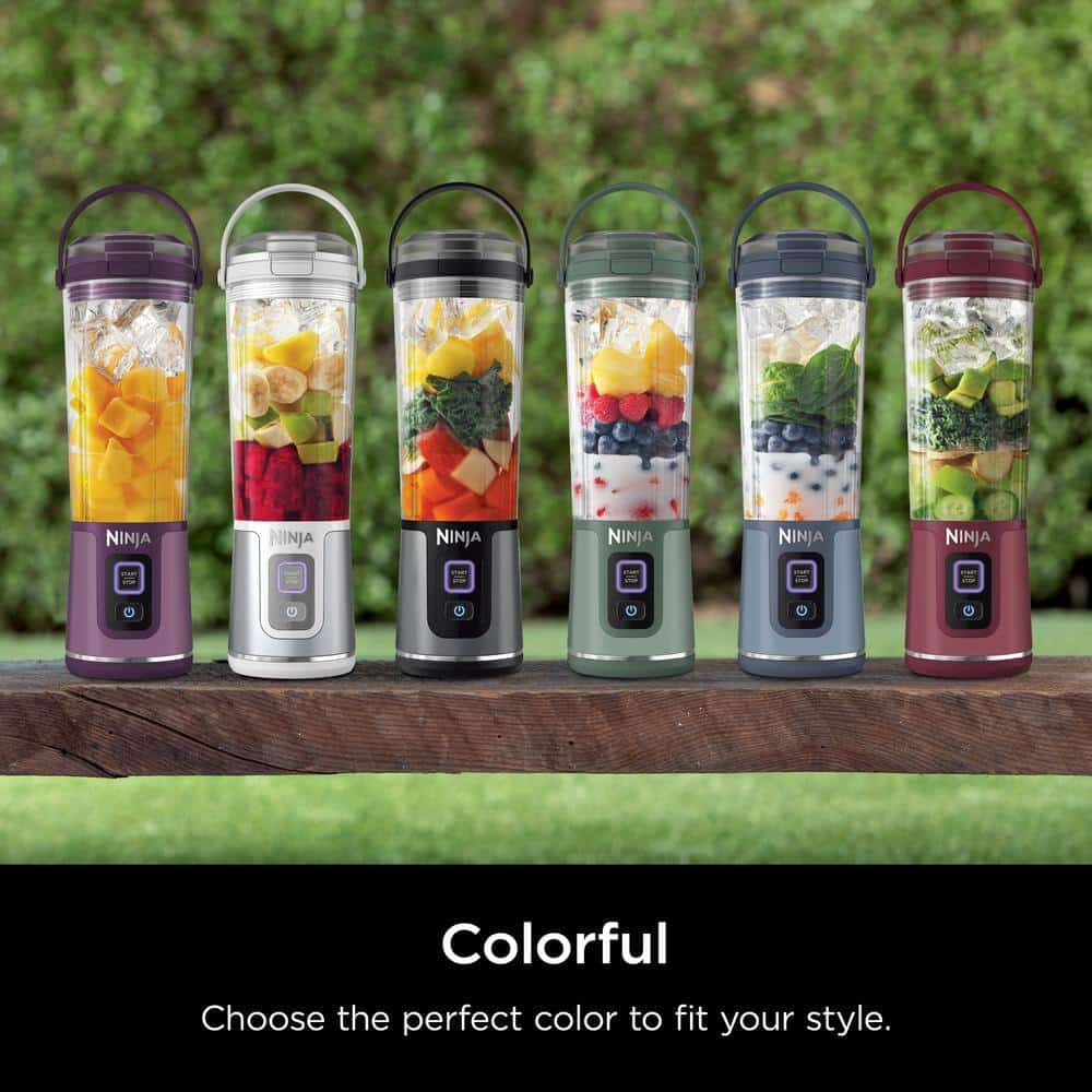 NINJA BC151EMBlast 18 oz. Single Speed Forest Green Portable Blender, Forest Green