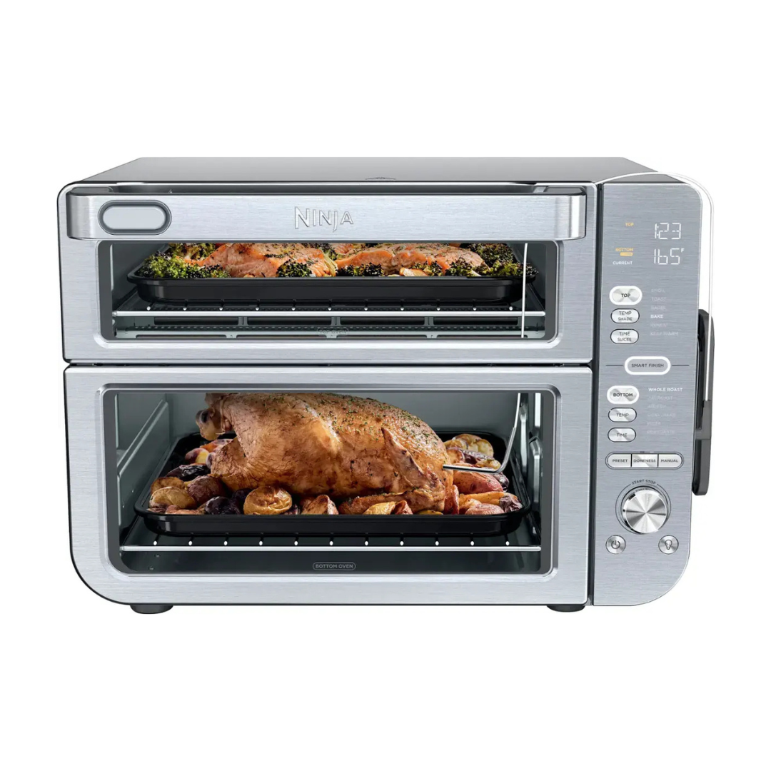 Ninja Double Stack XL Countertop Oven Air Fryer with Pro Cook System Stainless Steel