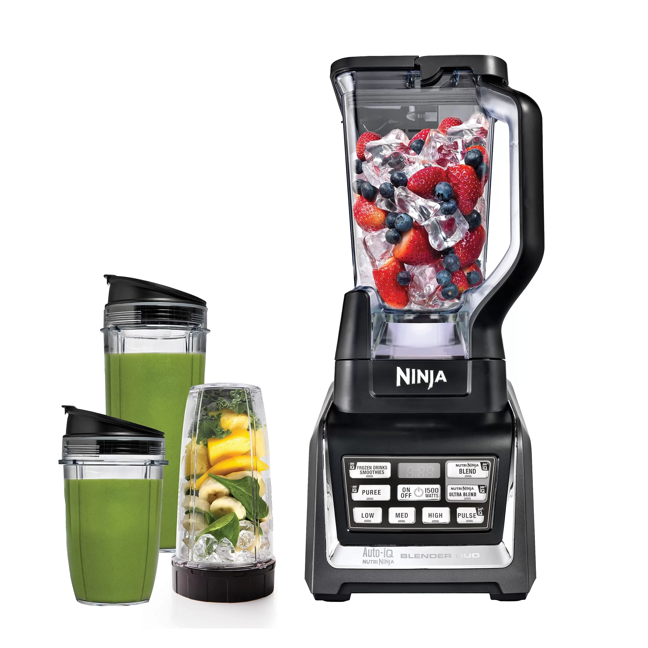 Ninja BL642 Nutri Ninja Personal Countertop Blender, Dishwasher Safe, Black