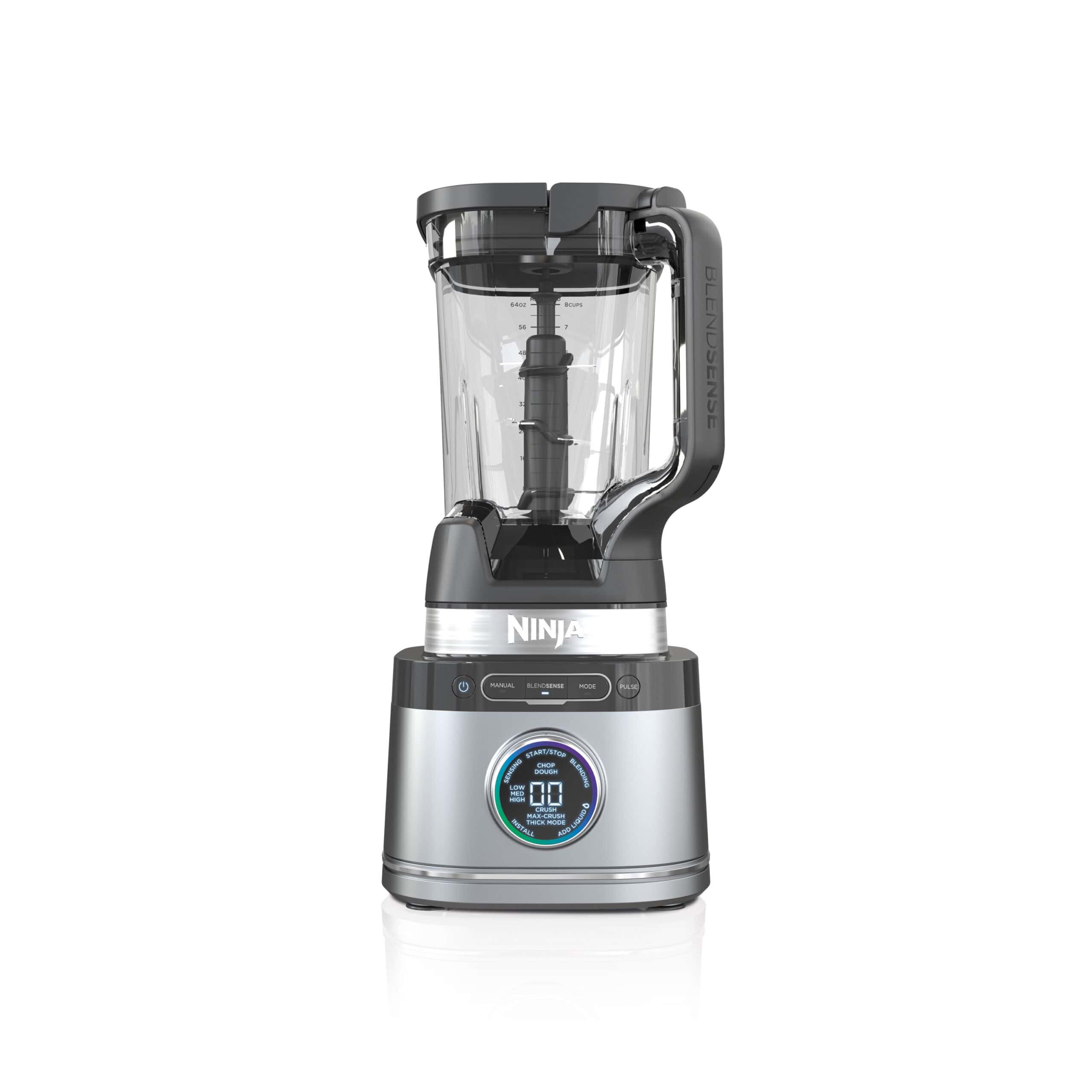 Ninja TB400 Detect Kitchen System Power Blender + Processor with Blend Sense Technology, Silver