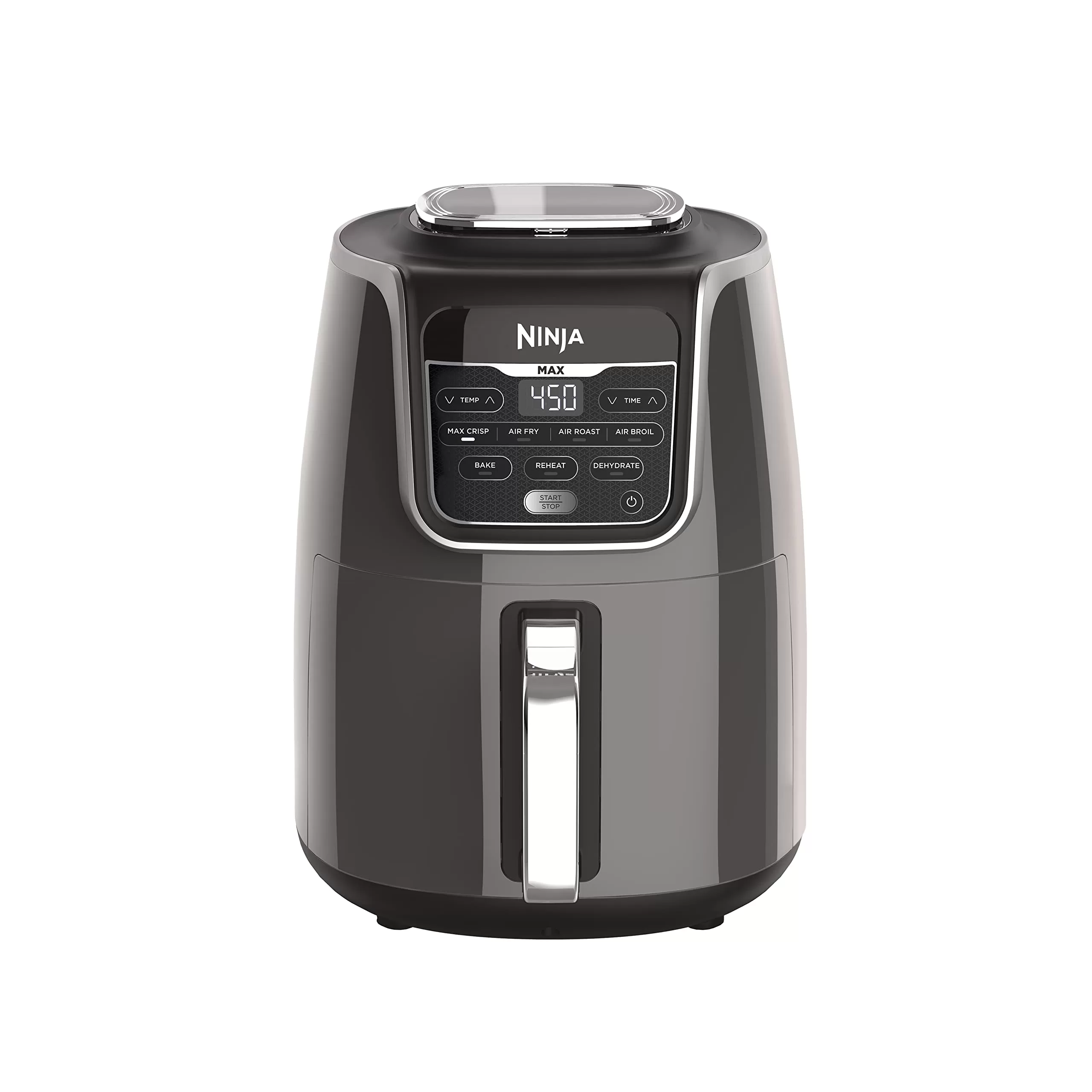Ninja AF161 Max XL Air Fryer that Cooks, Crisps, Roasts, Bakes, Reheats and Dehydrates, Grey