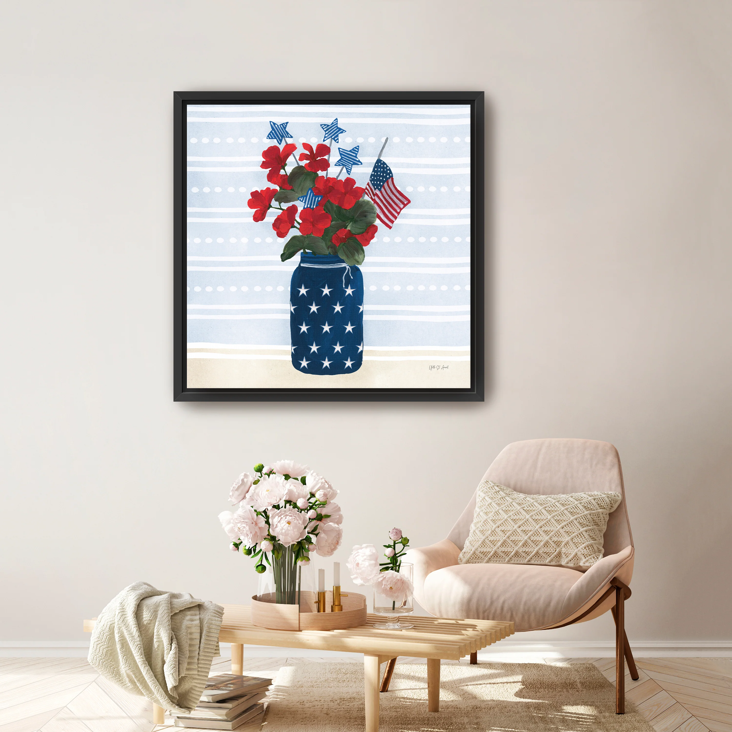 American Gnome IX Canvas Giclee