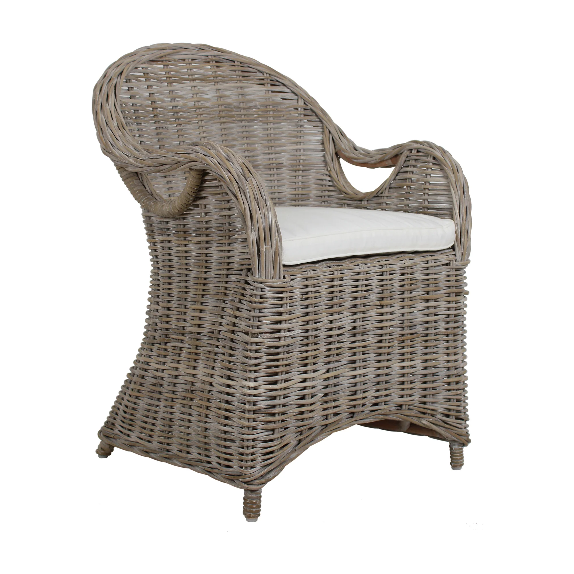 Colina Rattan Dining Arm Chair