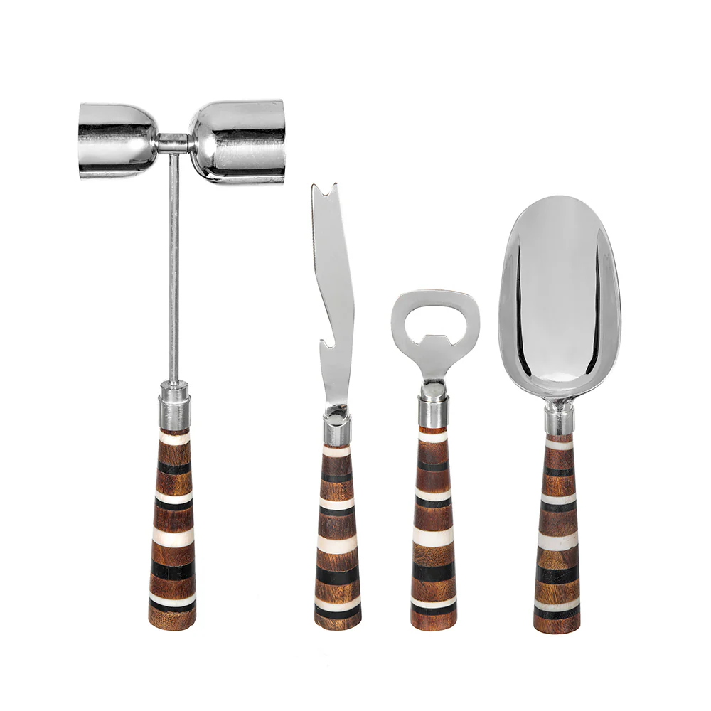Barware Tools, Set of 4