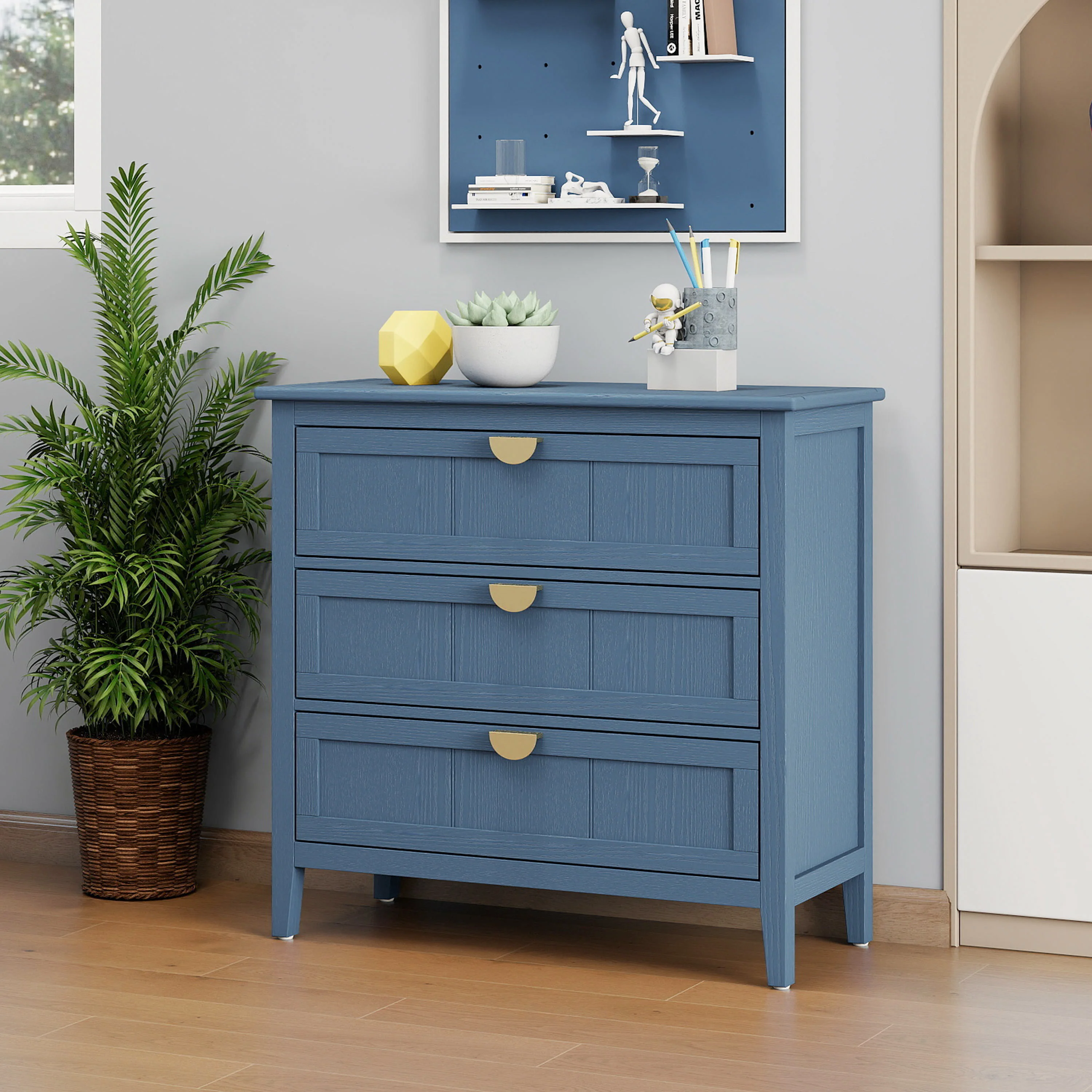 3-Drawer Chest