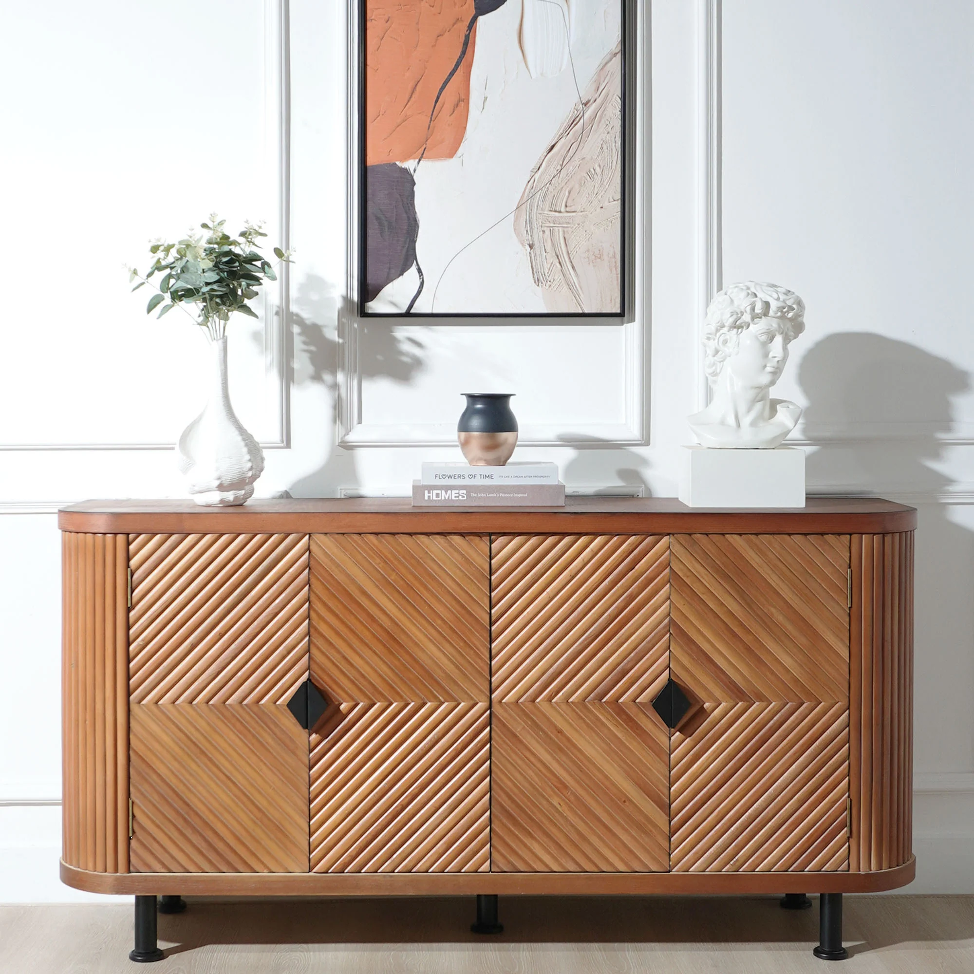 Modern Accent Storage Cabinet