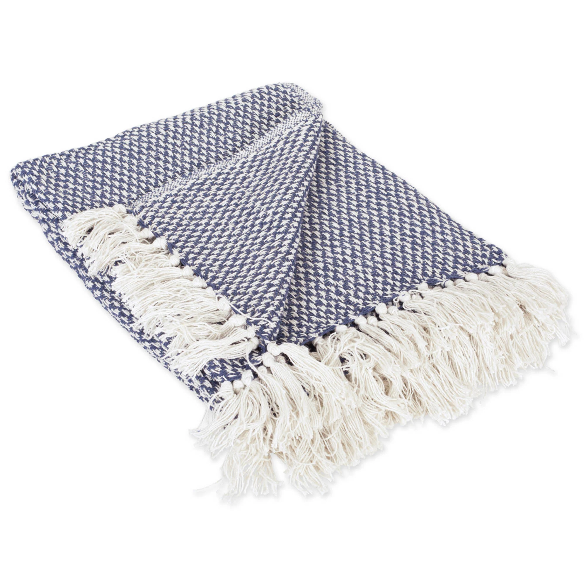 Nautical Blue Woven Throw