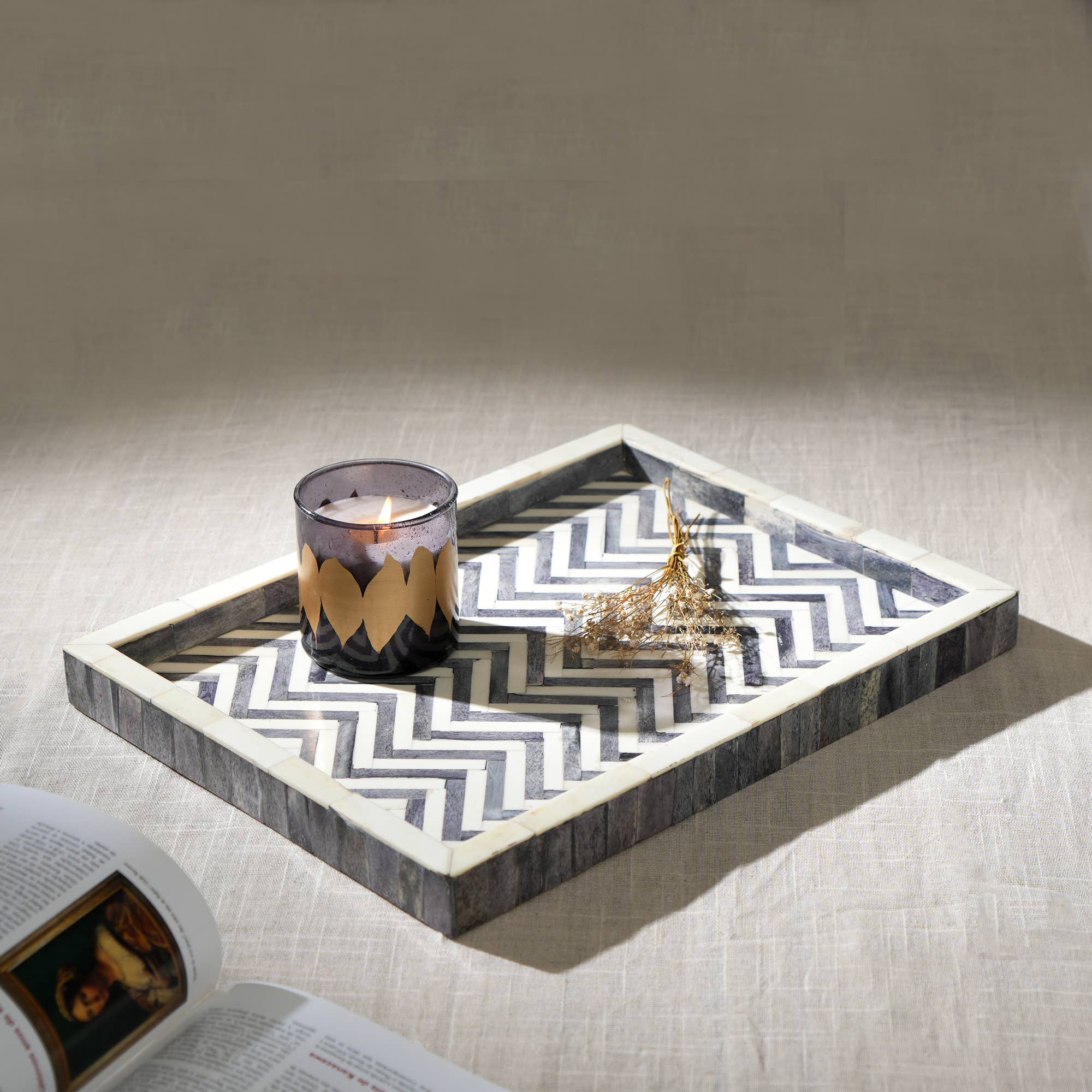 Handmade Wooden Rectangle Tray