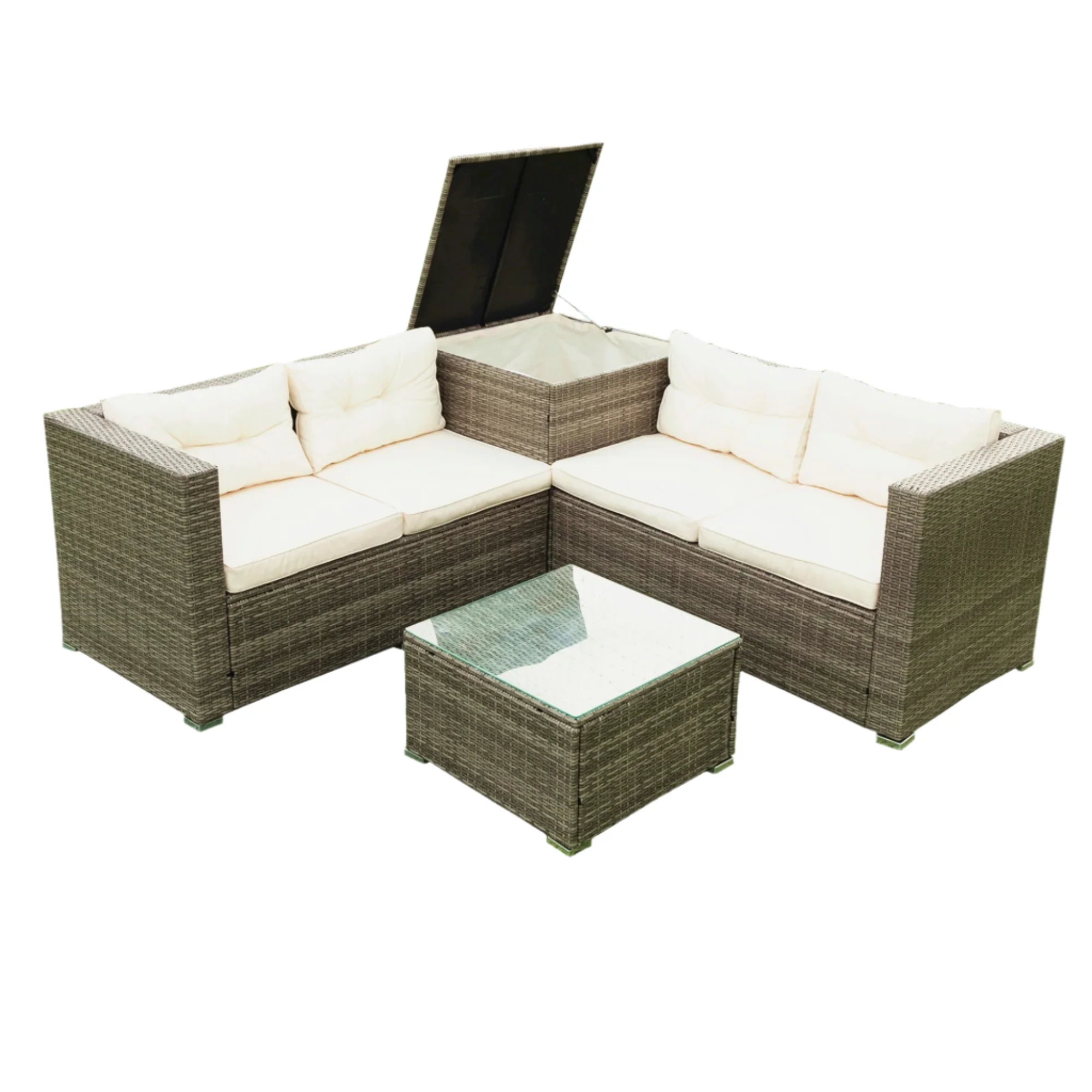 4-Piece Patio Sectional