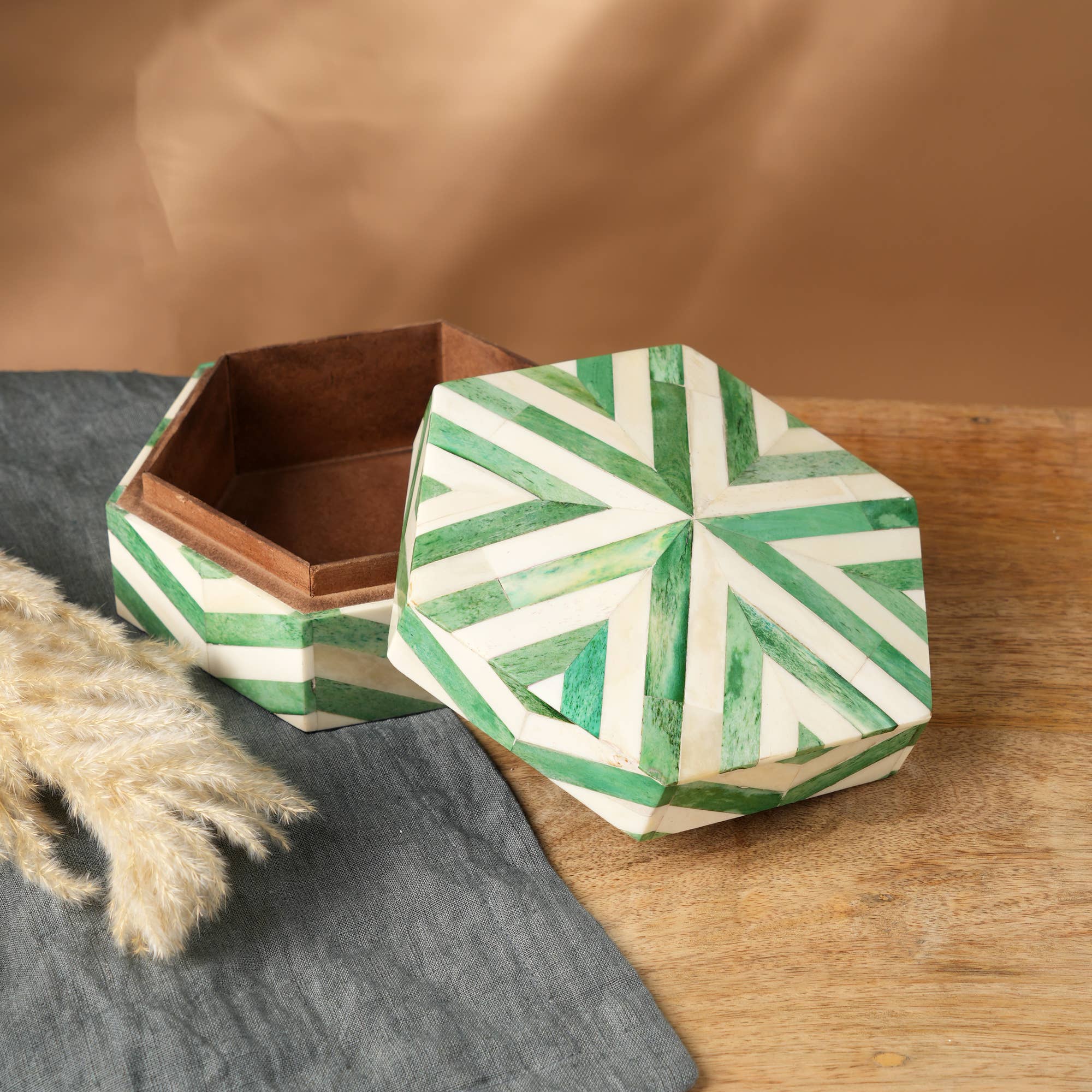 Hexagon Pattern Storage Box