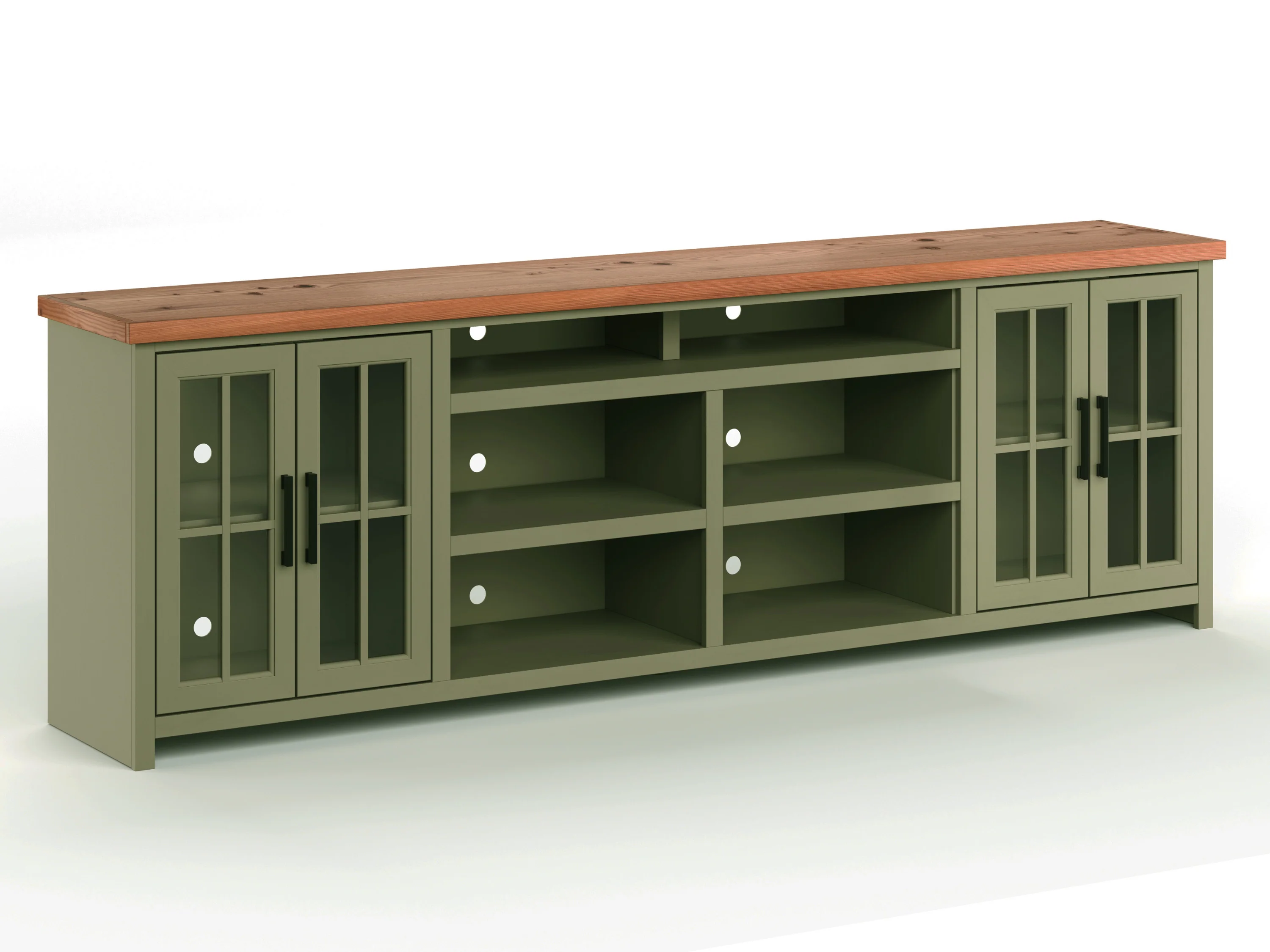 96 inch TV Stand Console