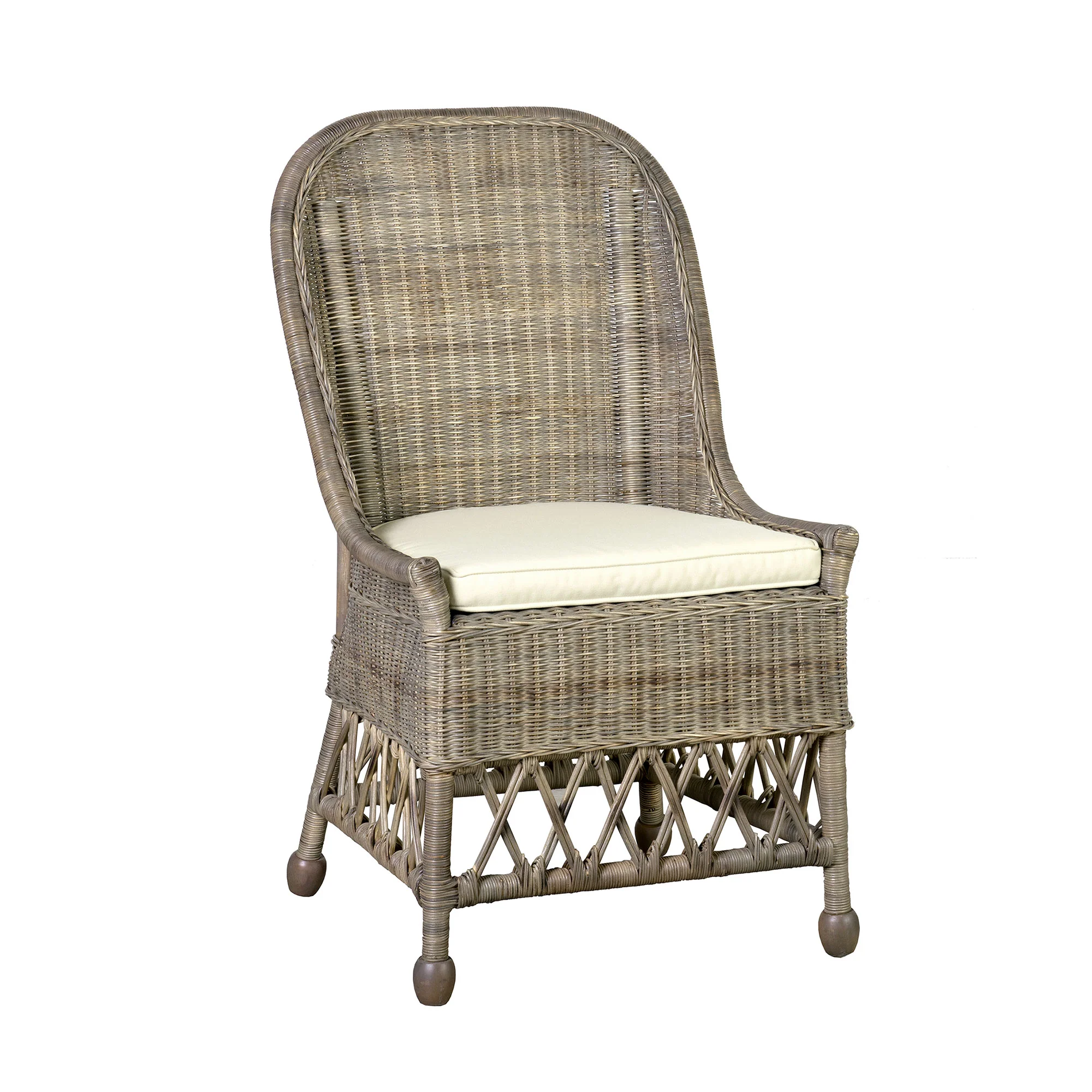 Delia Rattan Dining Chair
