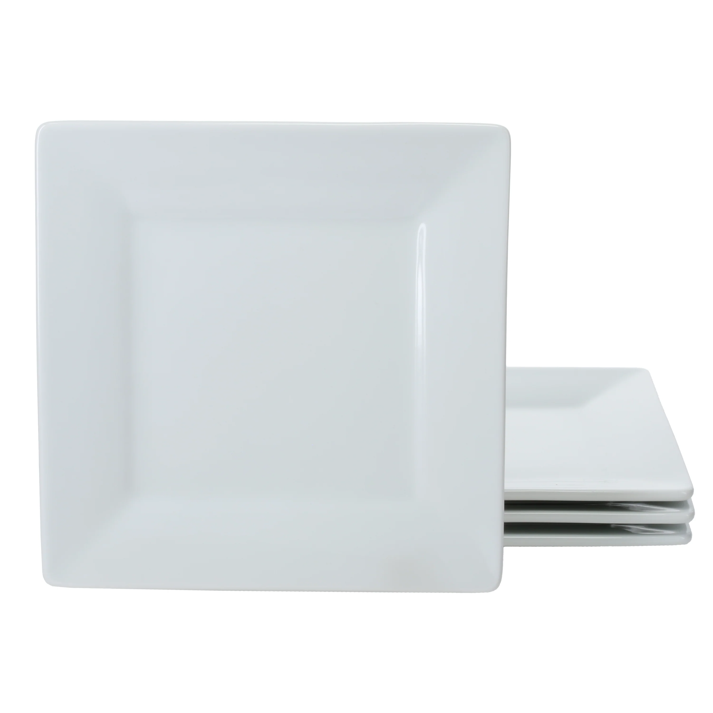 Square Set of 4 Salad Plates