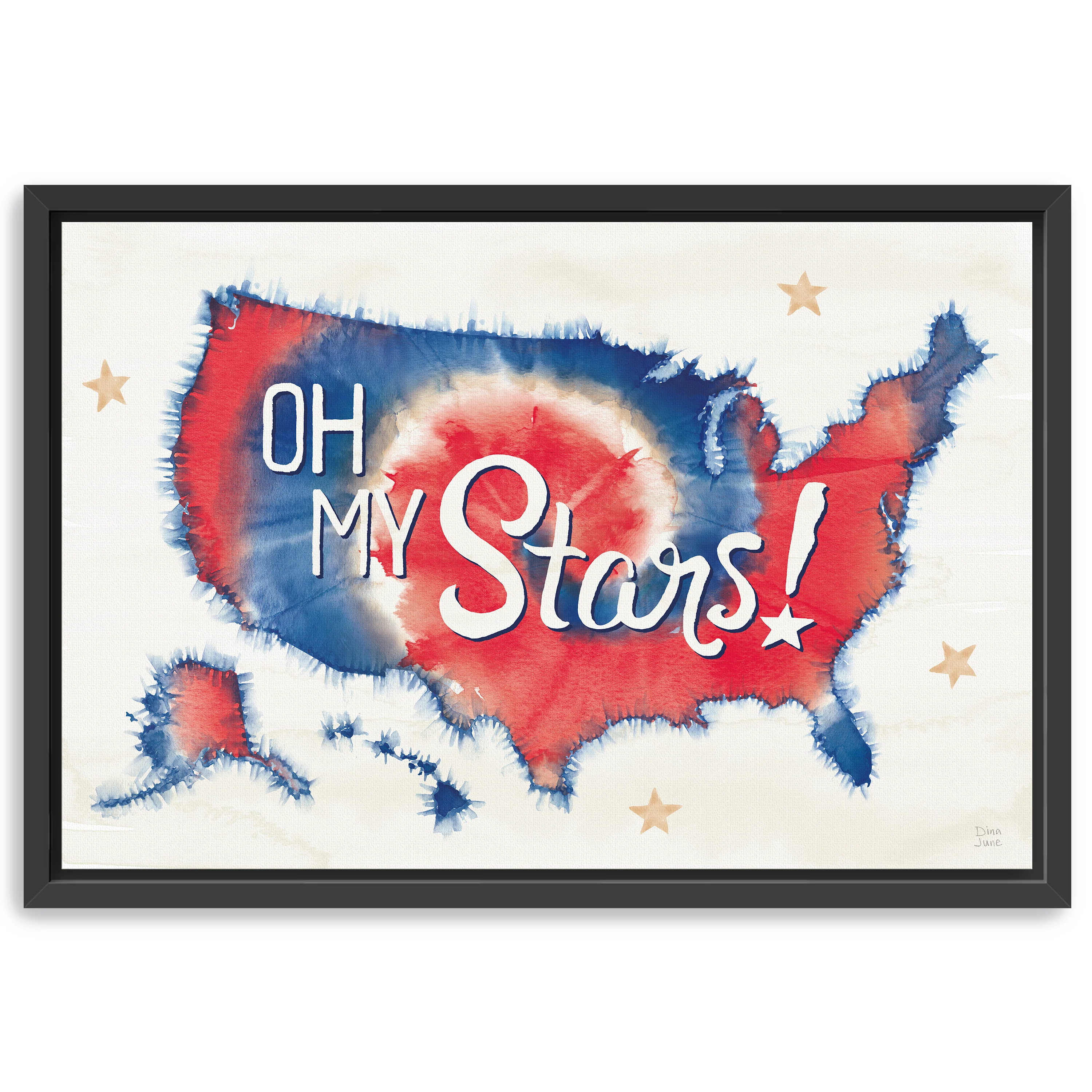 Oh My Stars I Canvas Giclee