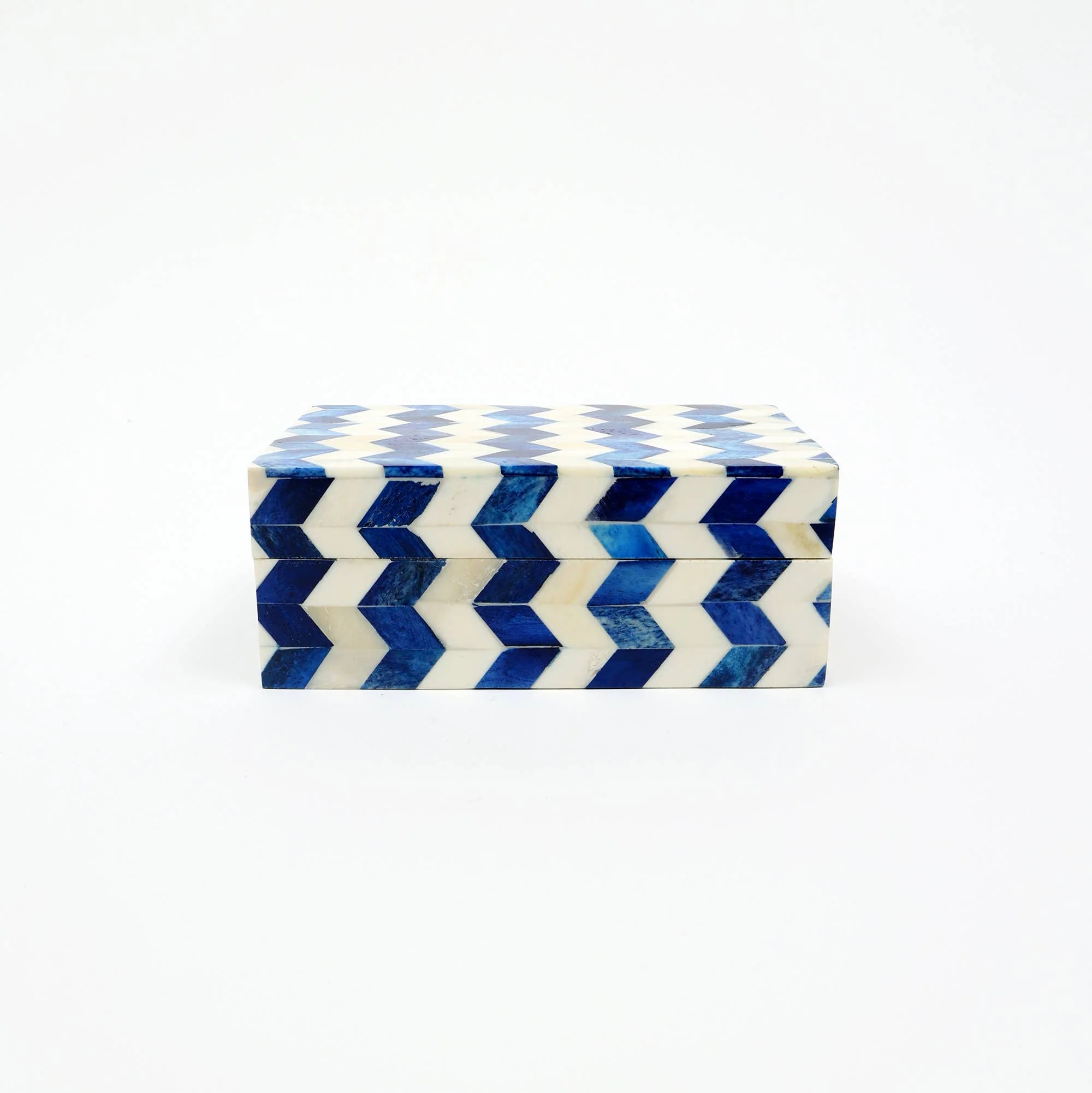 Zany Zigzag Wooden Box