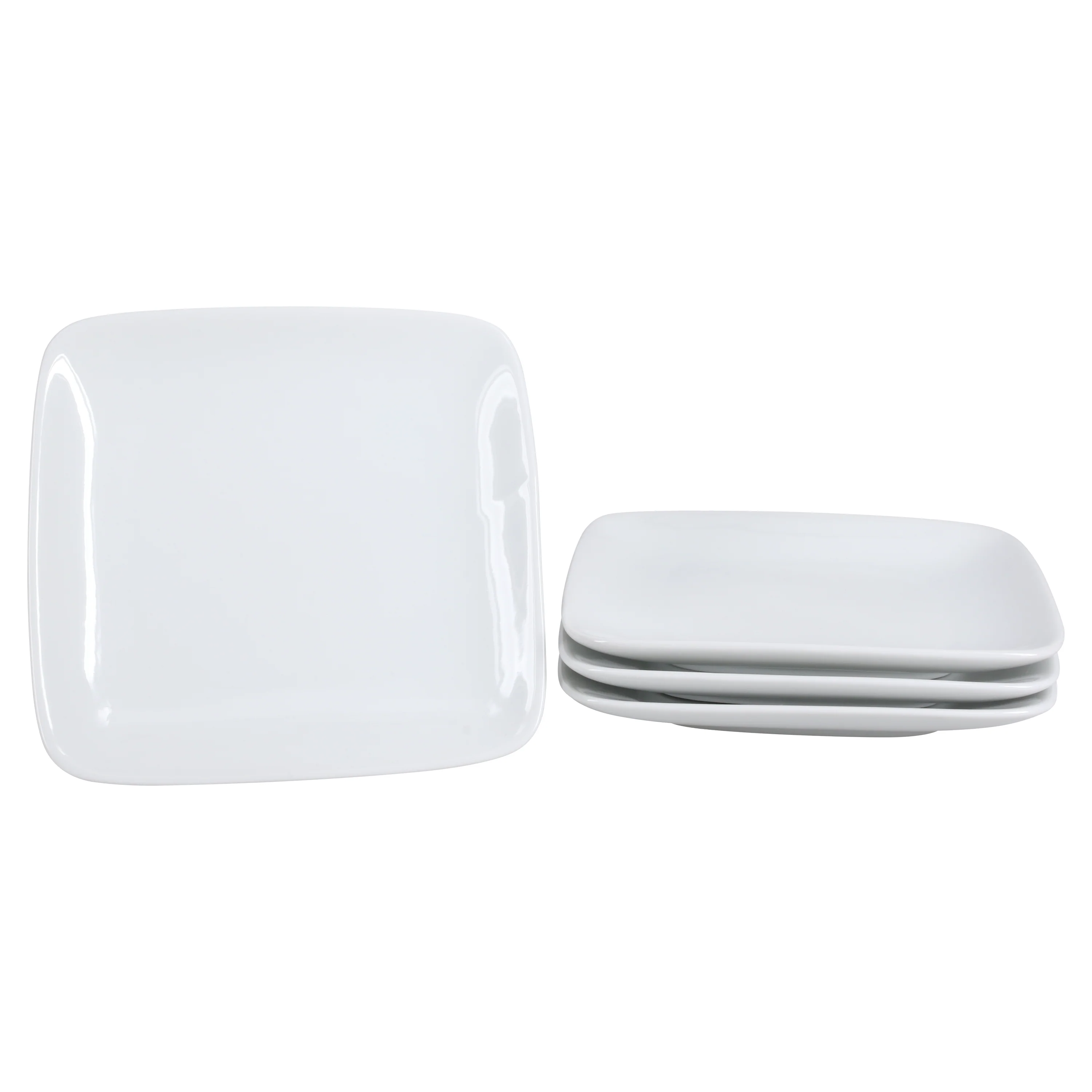 Square Plates Set of 4