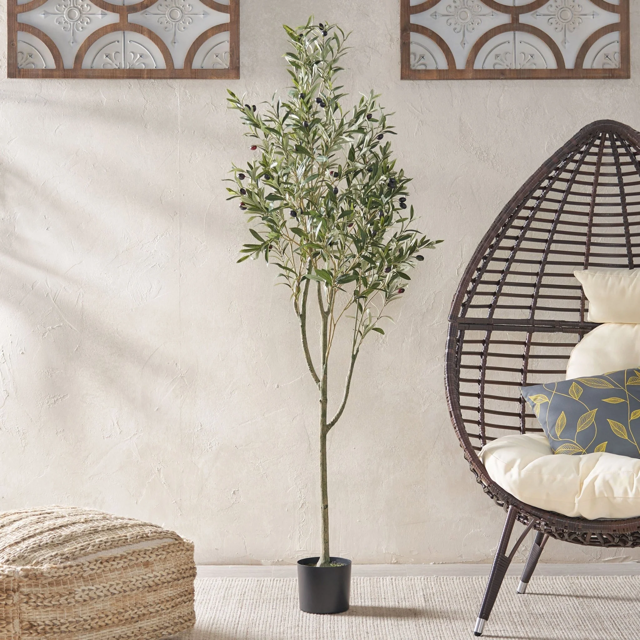 Vortexed Artificial Olive Tree