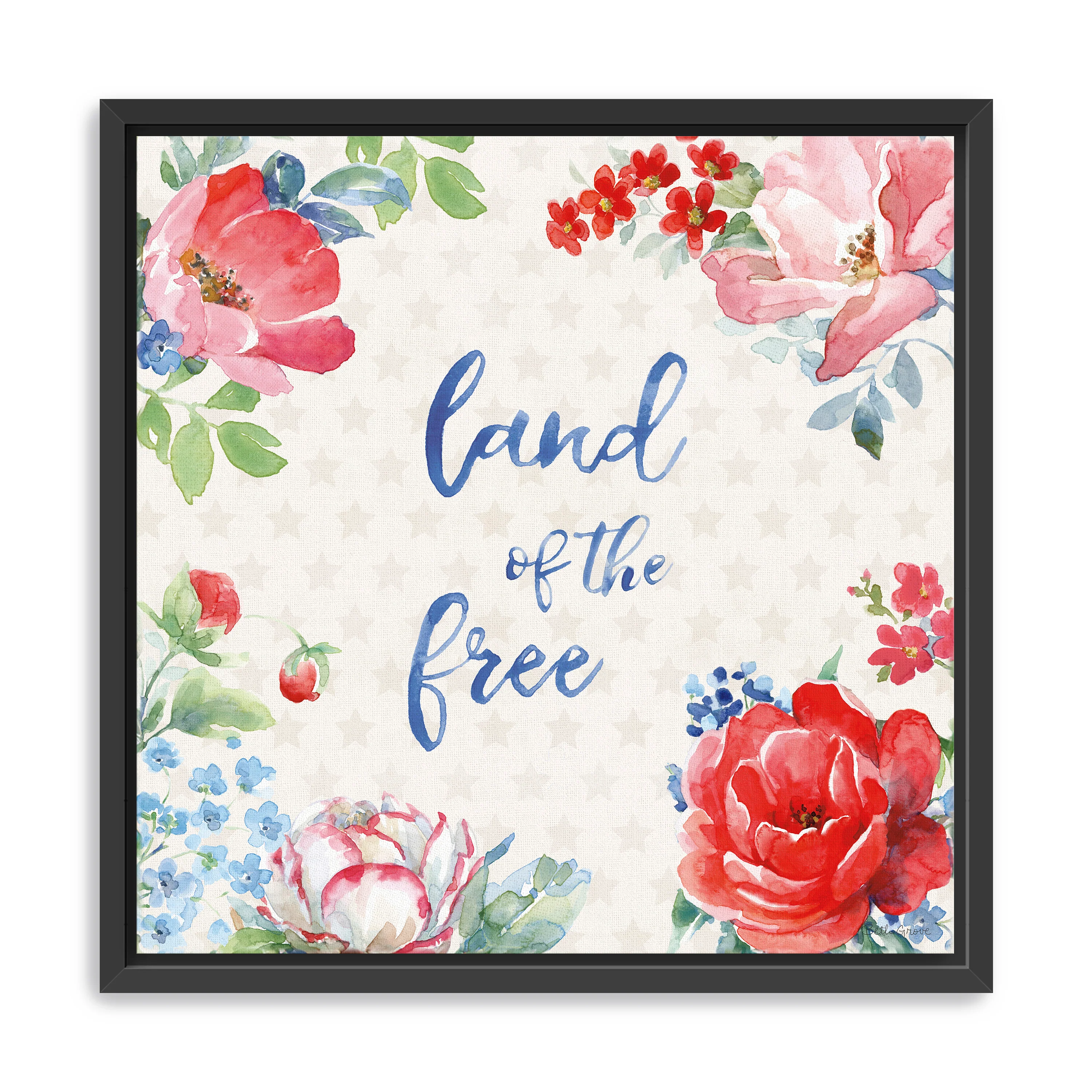 Americana Style IV Canvas Giclee