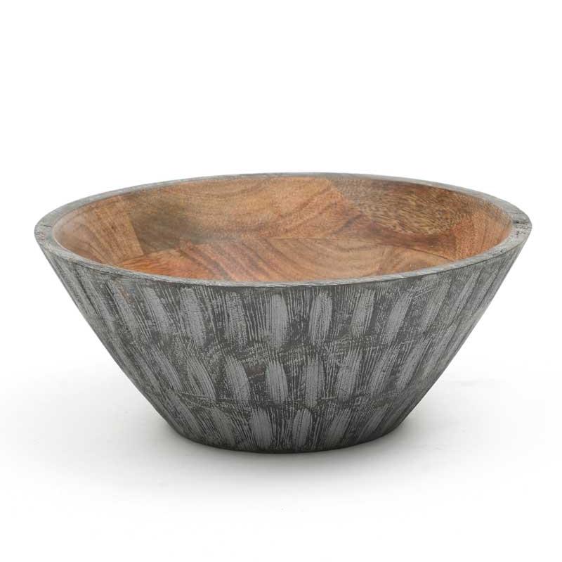 Diana Gray Mango Wood Bowl