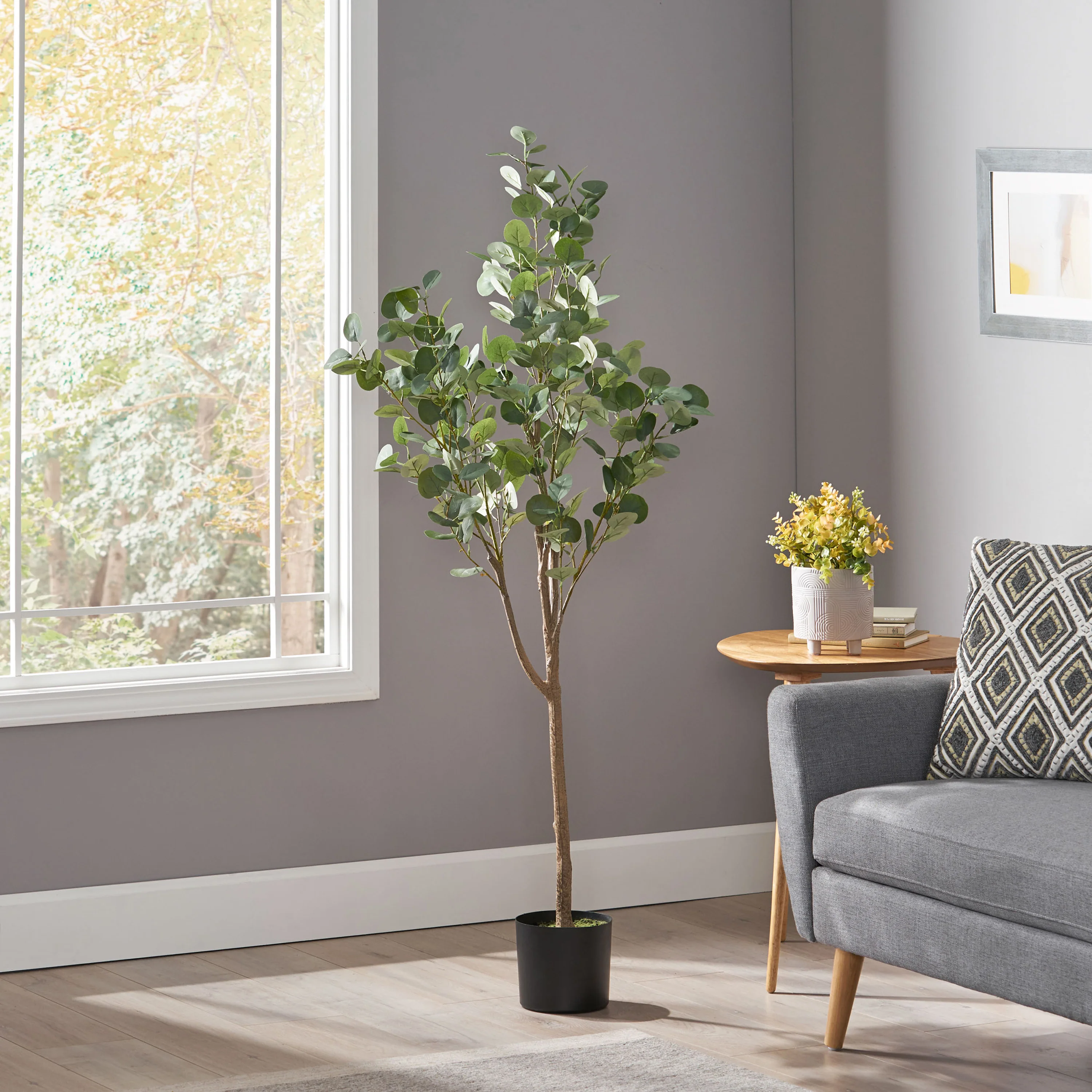 59 Artificial Eucalyptus Tree