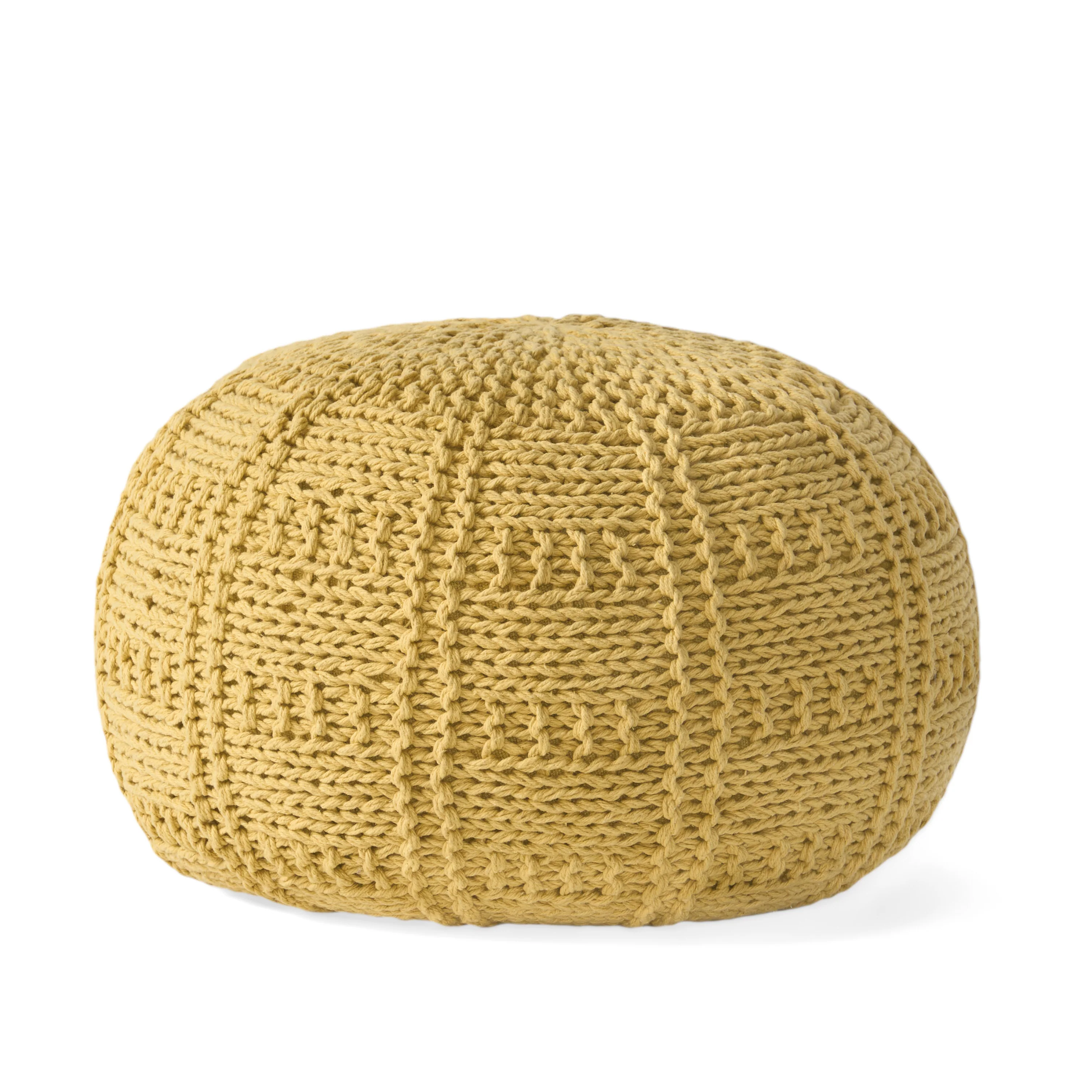 Yuny Knitted Pouf