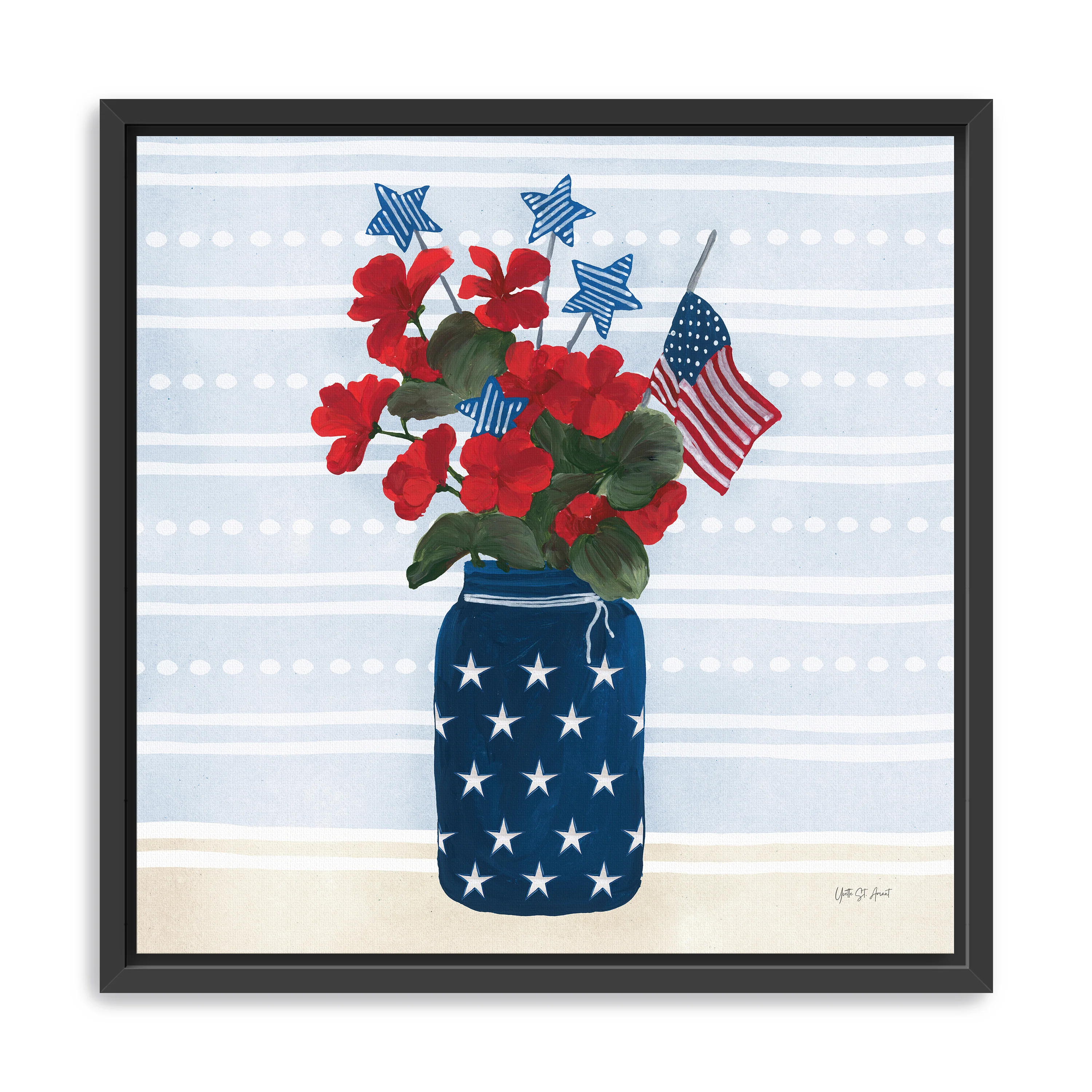 American Gnome IX Canvas Giclee