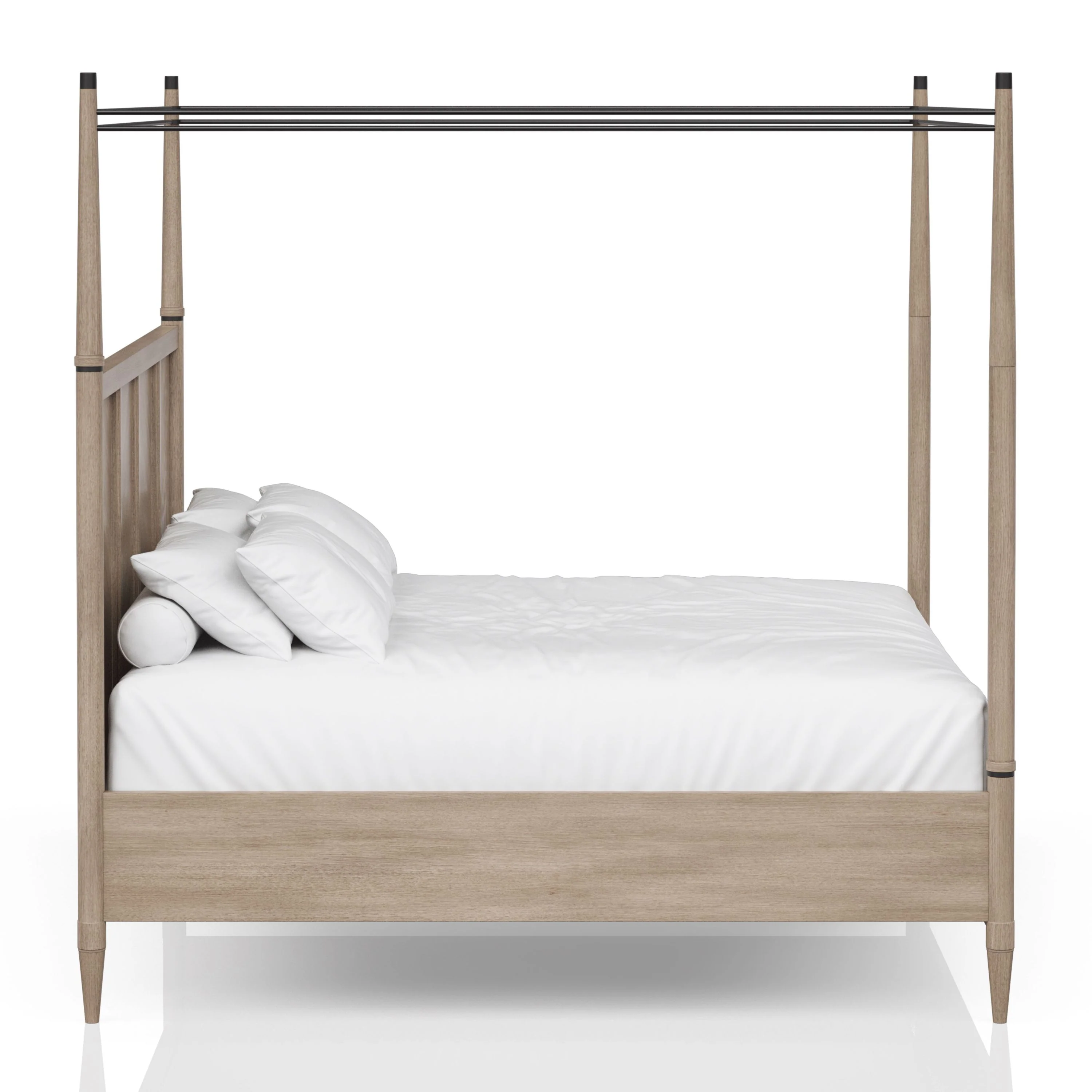 Queen Canopy Bed Bedroom Set