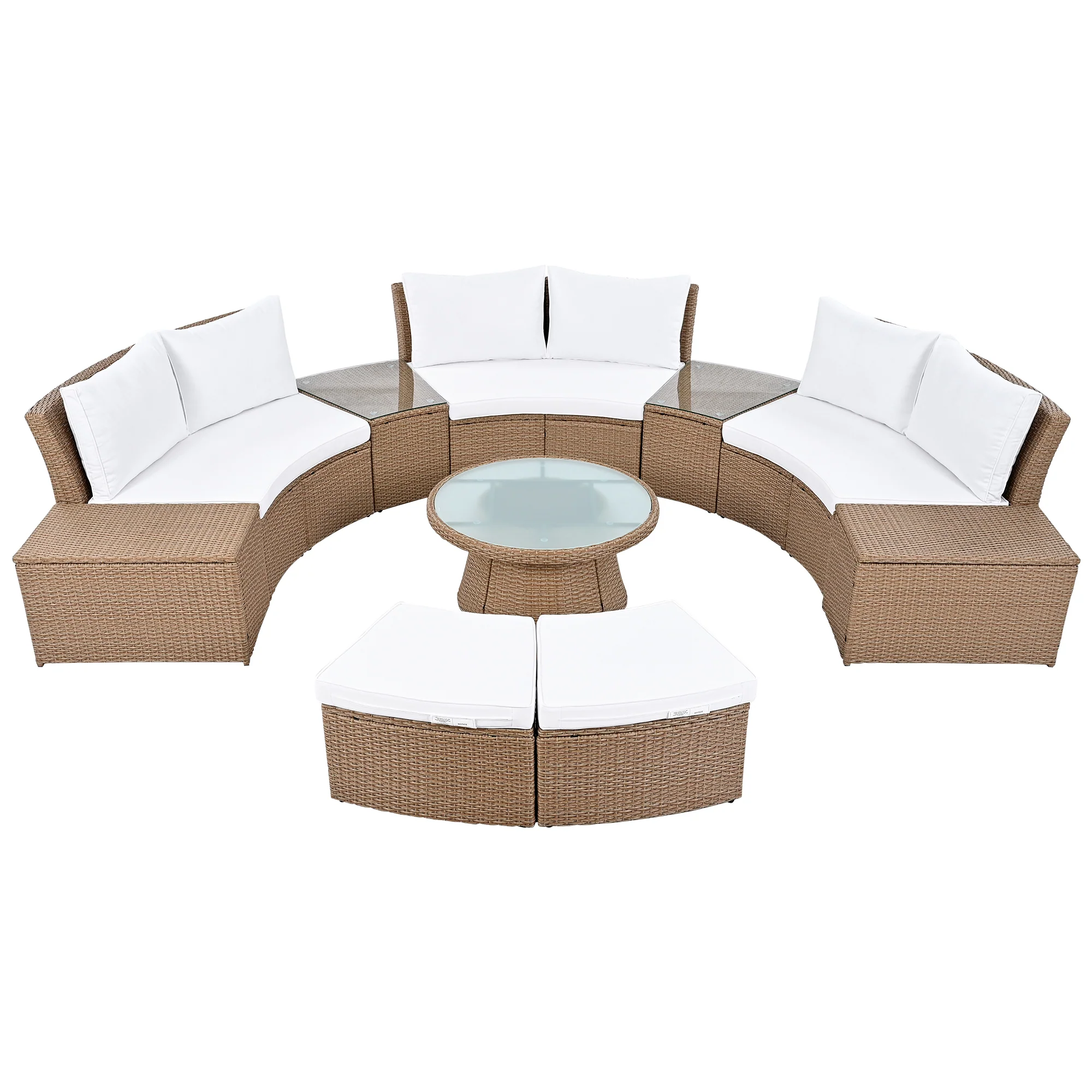 10-Piece Outdoor Sectional