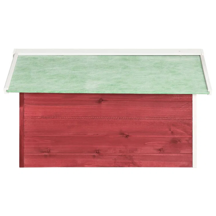 VidaXL Lawnmower Shed Automower Cover Patio Robot Mower Shelter Solid Firwood