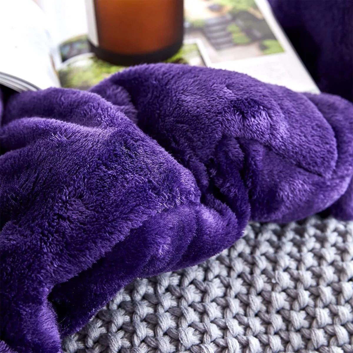 Me Sooo Comfy - Coma Inducer? Oversized Comforter Set - Purple Reign