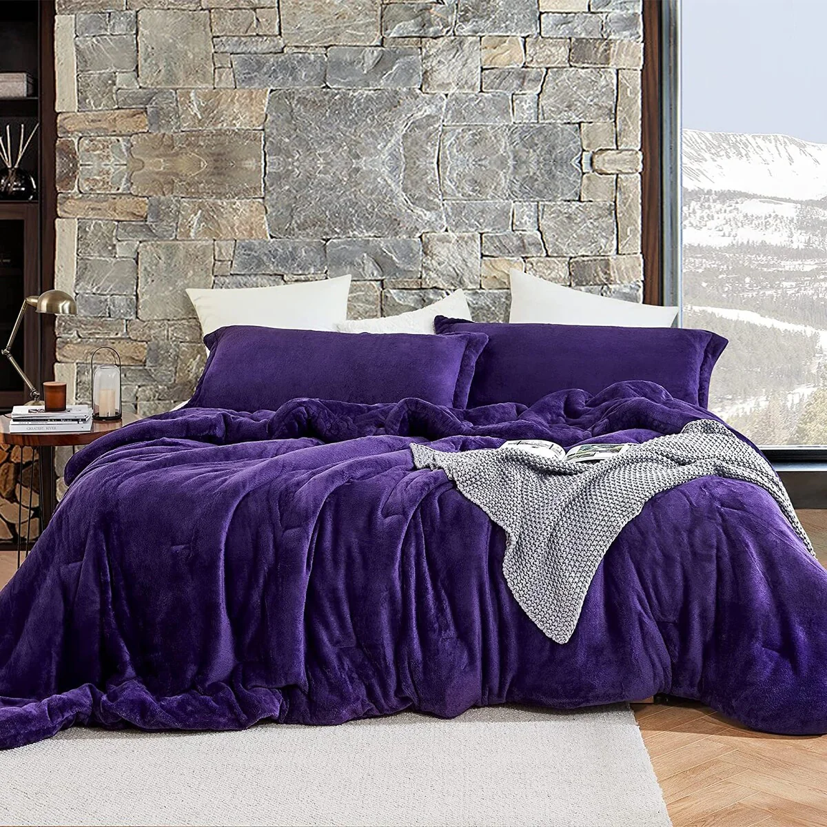 Me Sooo Comfy - Coma Inducer? Oversized Comforter Set - Purple Reign