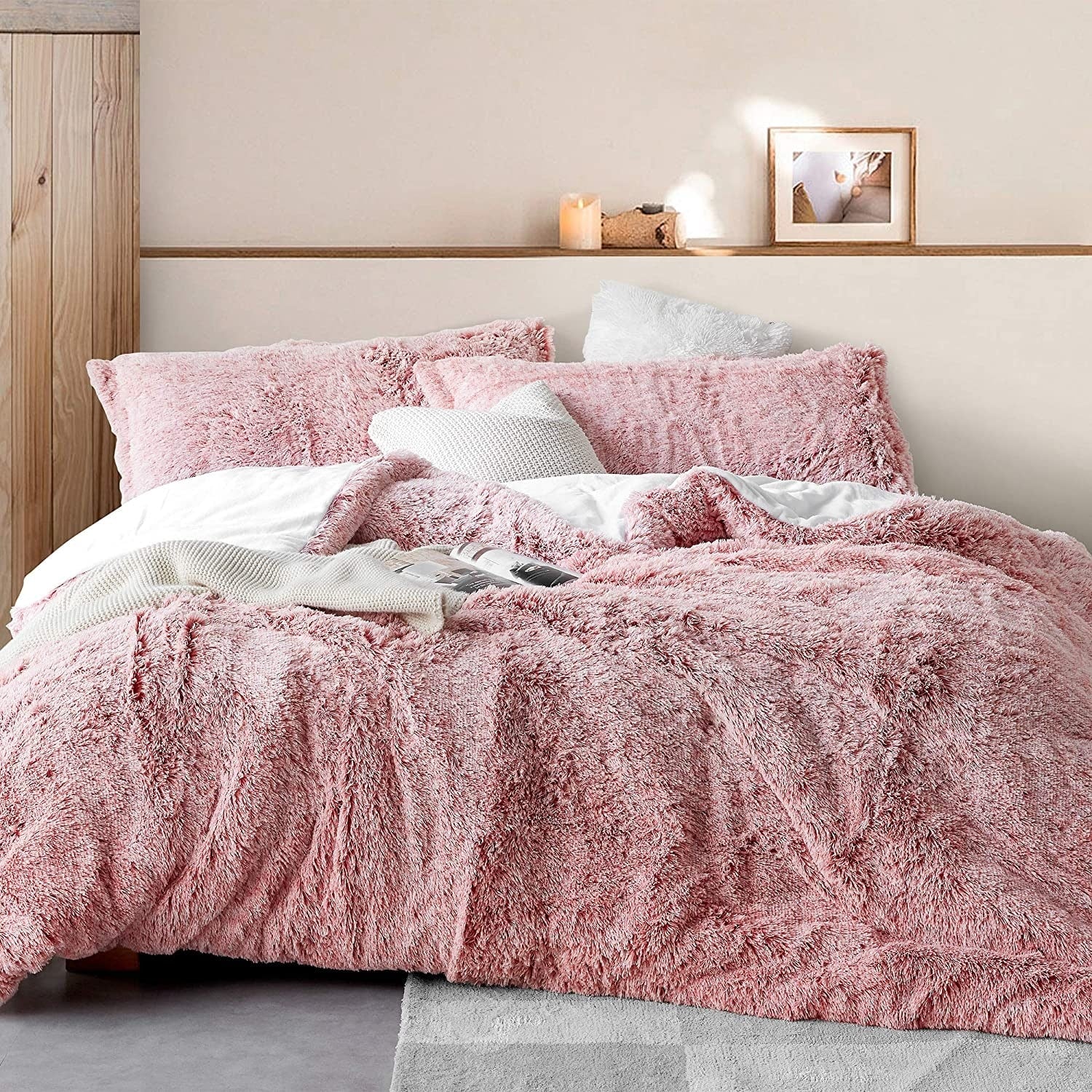 Are You Kidding - Coma Inducer? Oversized Comforter Set - Frosted Adobe Brick
