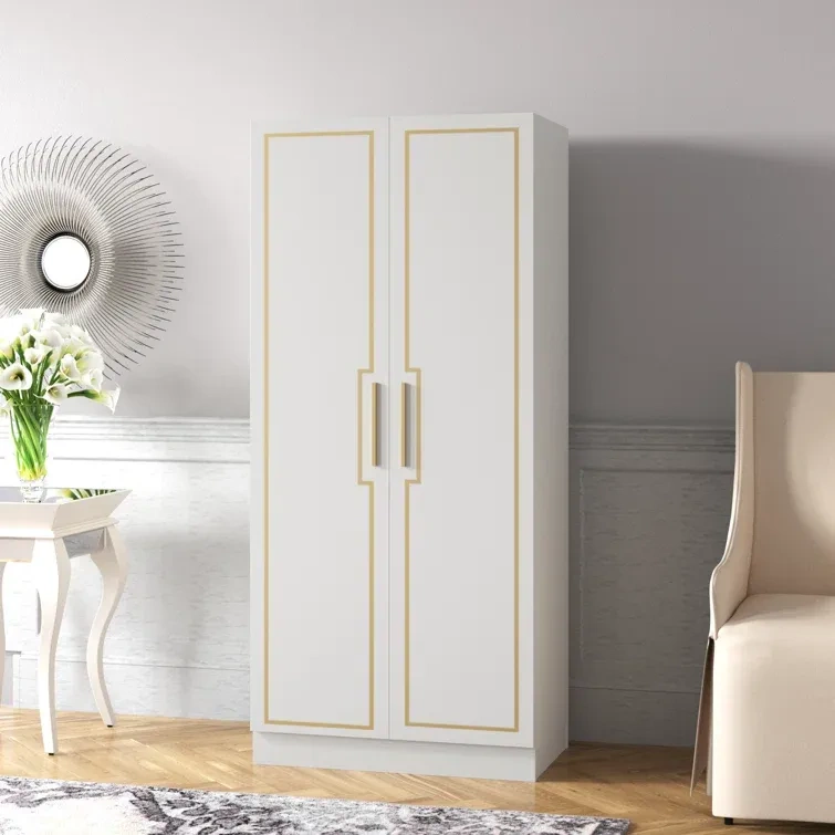 Solid + Manufactured Wood Armoire