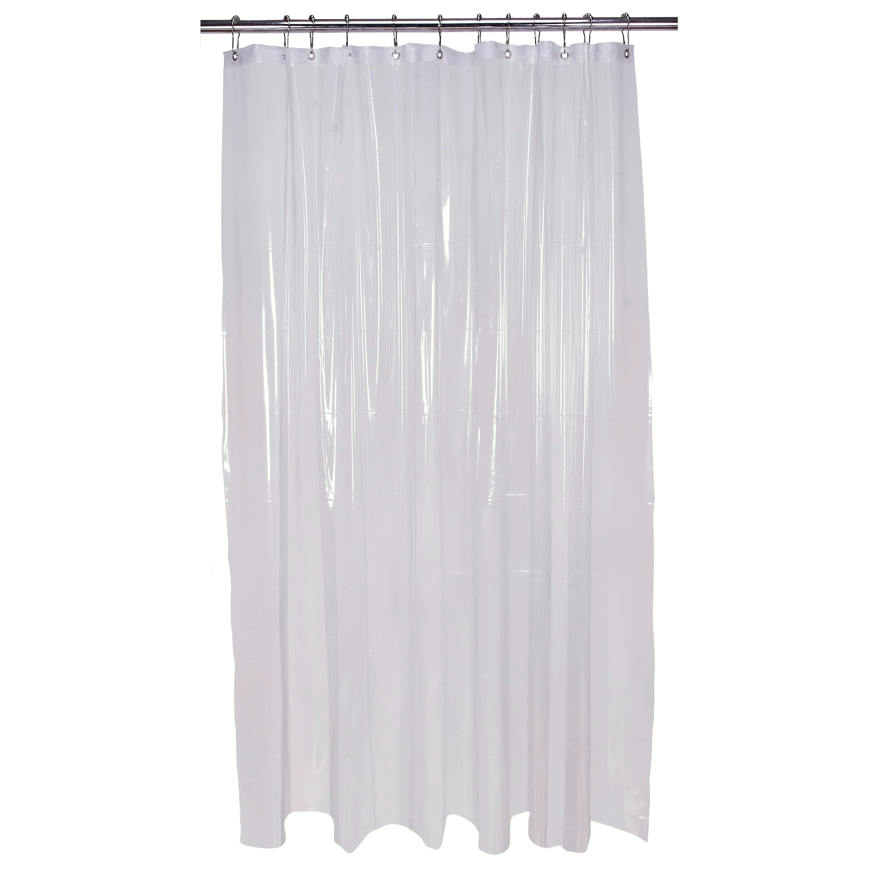 Bath Bliss Extra Long Shower Liner in Clear
