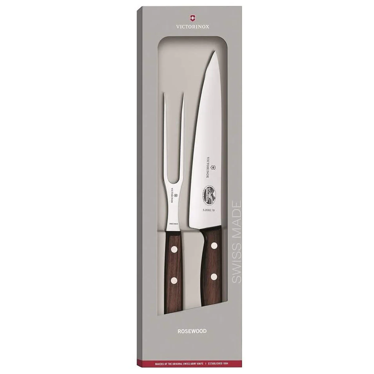 Victorinox Wood 2-Piece Kitchen Set (7.5
