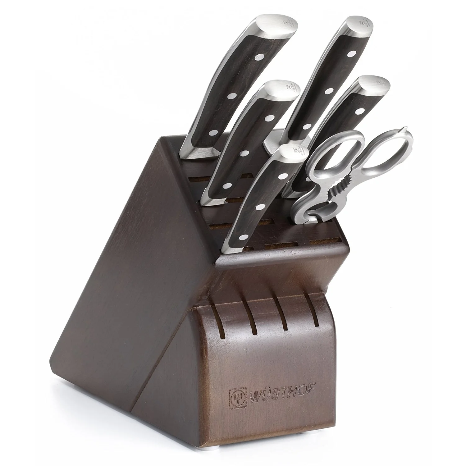 Wusthof Ikon 7-Piece Block Set
