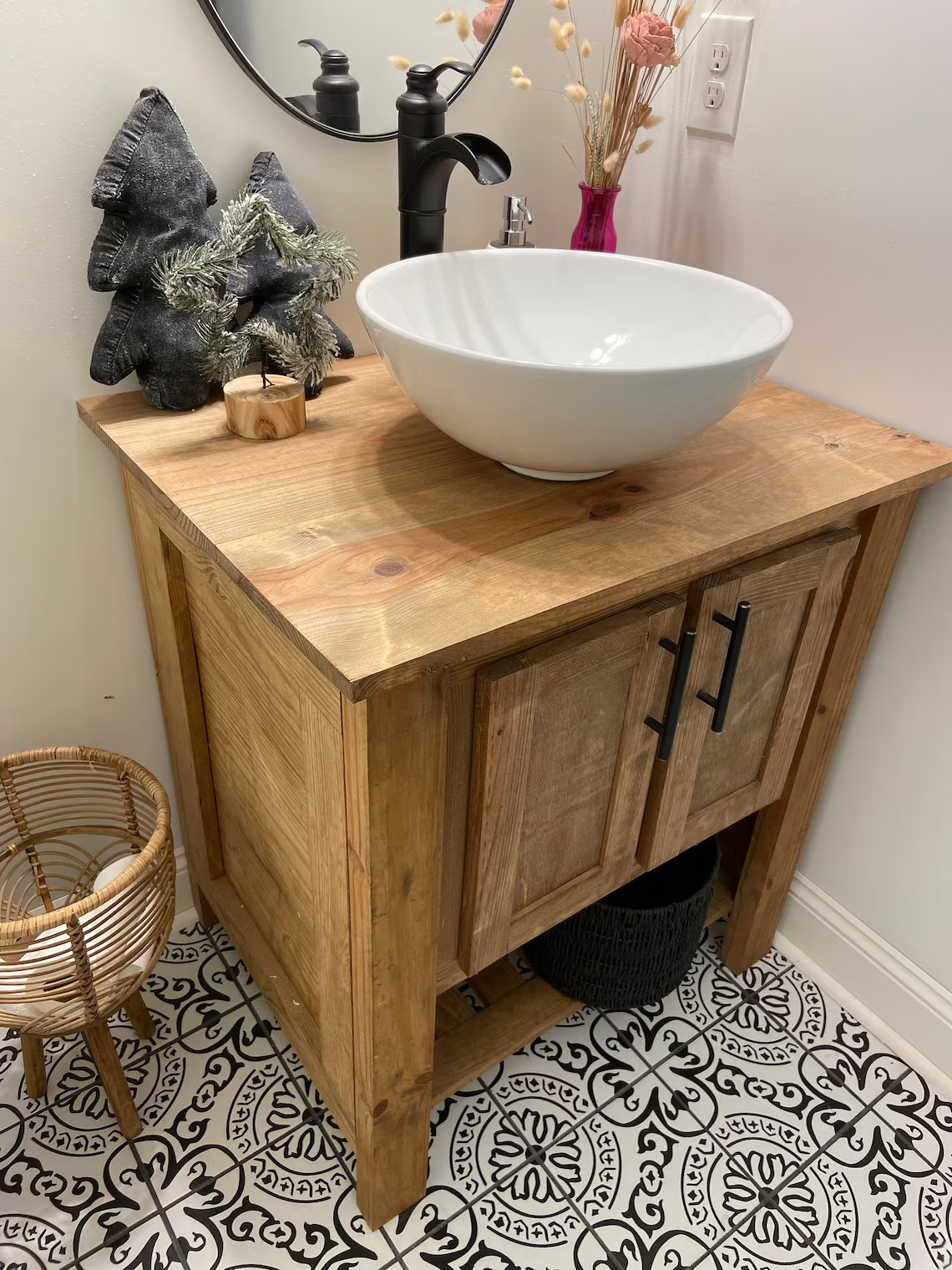 Bathroom Vanity Modern Farmhouse Style 30